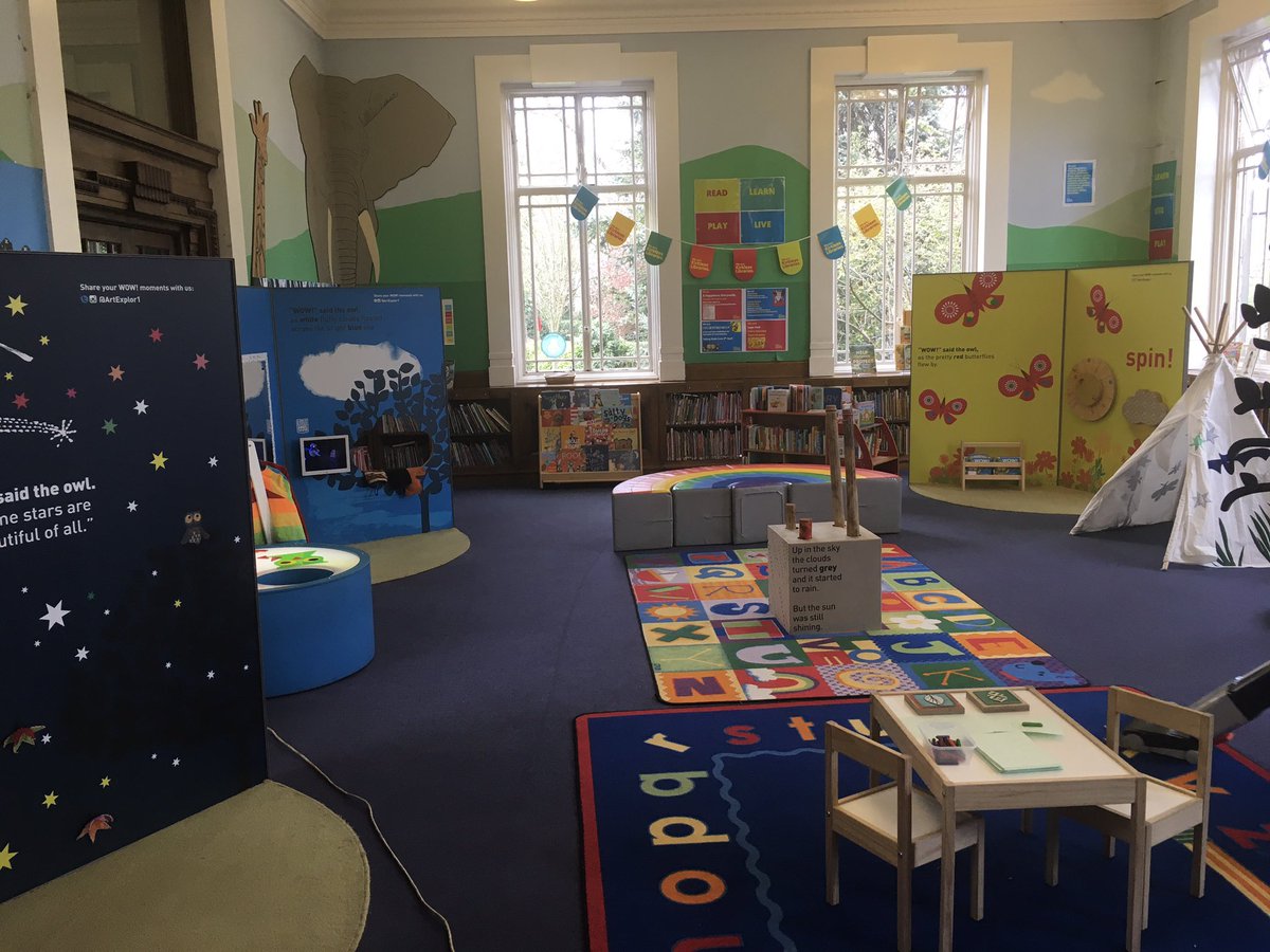 The Wow! Said the Owl exhibition has landed at Cleckheaton library in time for the Easter holidays! #Kirkleeslibraries #TimHopgood