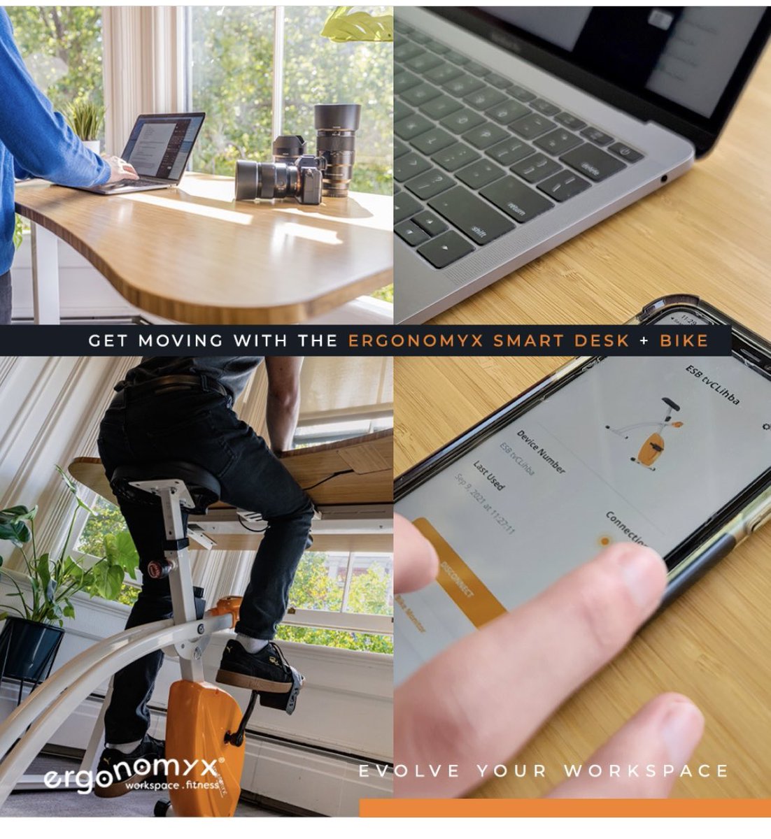 ChrisNoelyyj's tweet image. Week 1 wraps today as new ceo of Ergonomyx.com.  Just saw a presentation on research from McGill and Moncton university on usage of our smart stand up desk and under the desk bike.  Can’t wait to share when its published. 
We must #sitstandmove #wfh #OfficeSpace