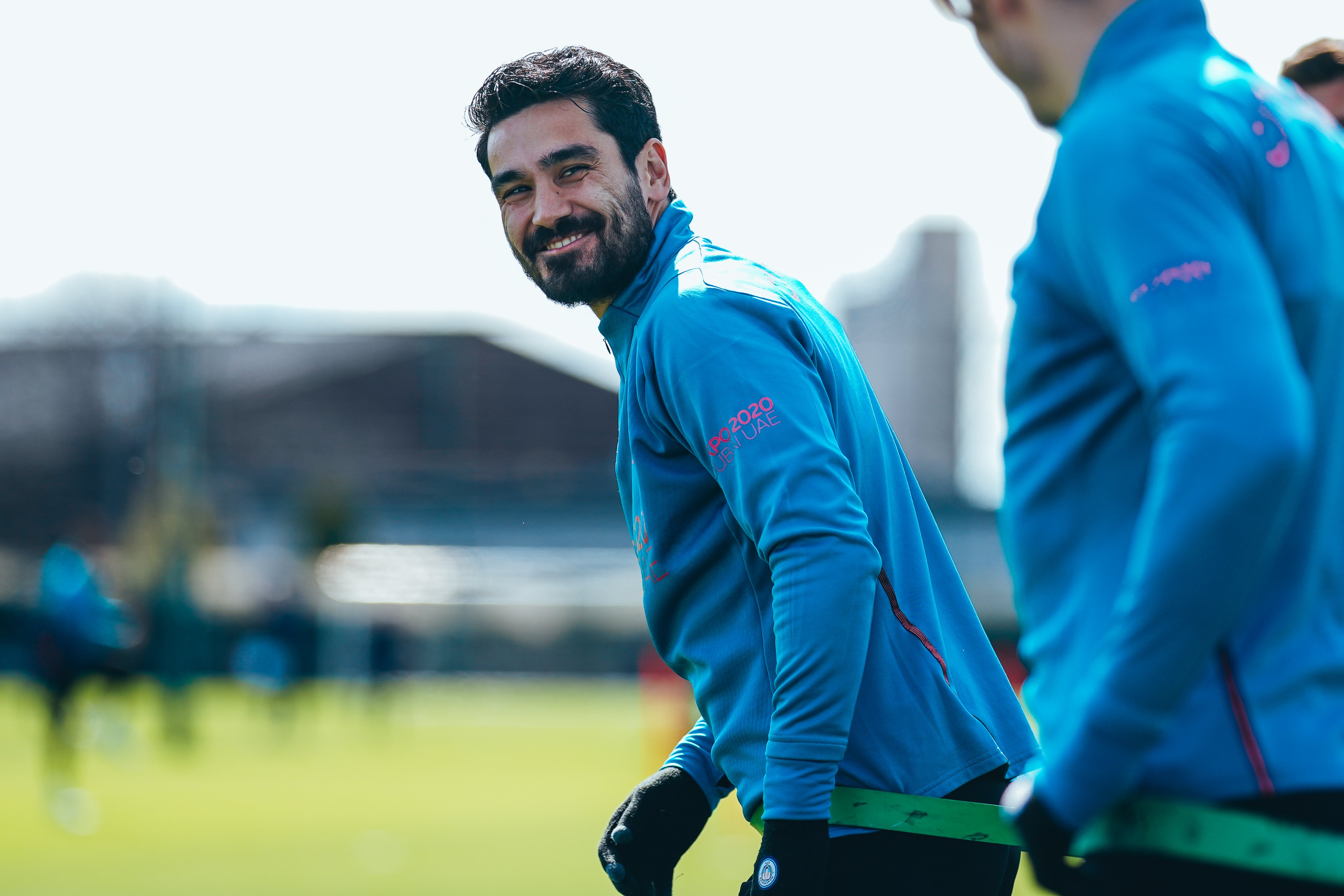 Manchester City İdmanından Bir Görüntü