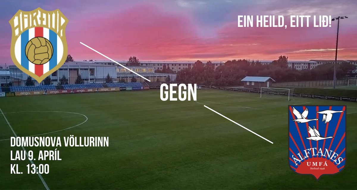 Þá fer að koma að fyrstu umferð í Mjólkurbikarnum þetta árið. Mætum við vinum okkar frá Álftanesi. Hvetjum alla Harðverja fyrir sunnan að koma og styðja okkar menn!
Ein heild eitt lið❤️🤍💙