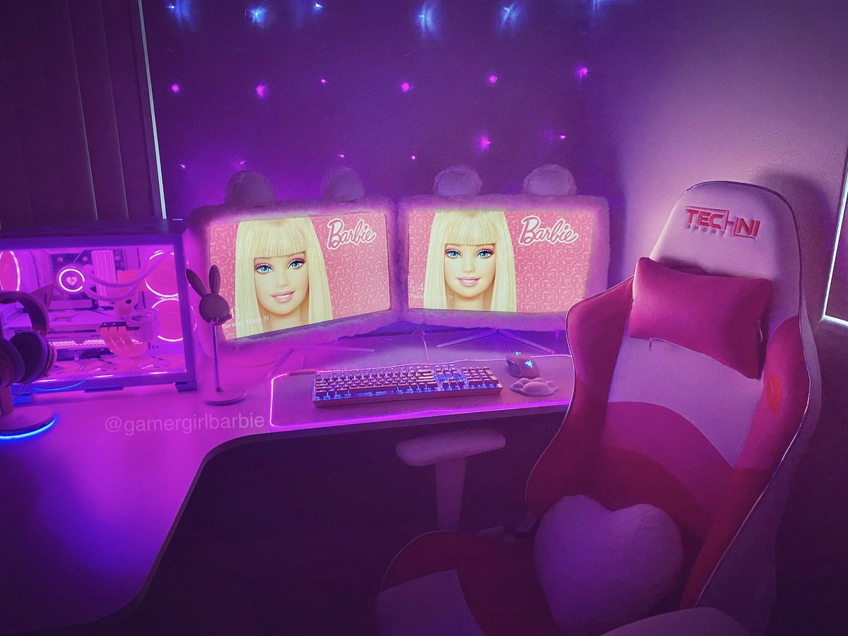 itsbarble's tweet photo. Need a new gaming chair or accessories? Use code: “GAMERGIRL” to save 10% off your @TechniSport purchase 💕
👉🏻https://t.co/faWUsE6ZK8

#gaming #gamingsetup #gamingroom #twitch #xbox #pc #playstation #gamergirl #gamer #streamer https://t.co/iyyCpJXGpY