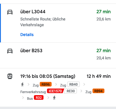 _MacFly's tweet image. Dann fahr doch mit dem Zug, sagt der Städter.

Öffentlicher Nahverkehr in Deutschland auf dem Flachenland.
#DB