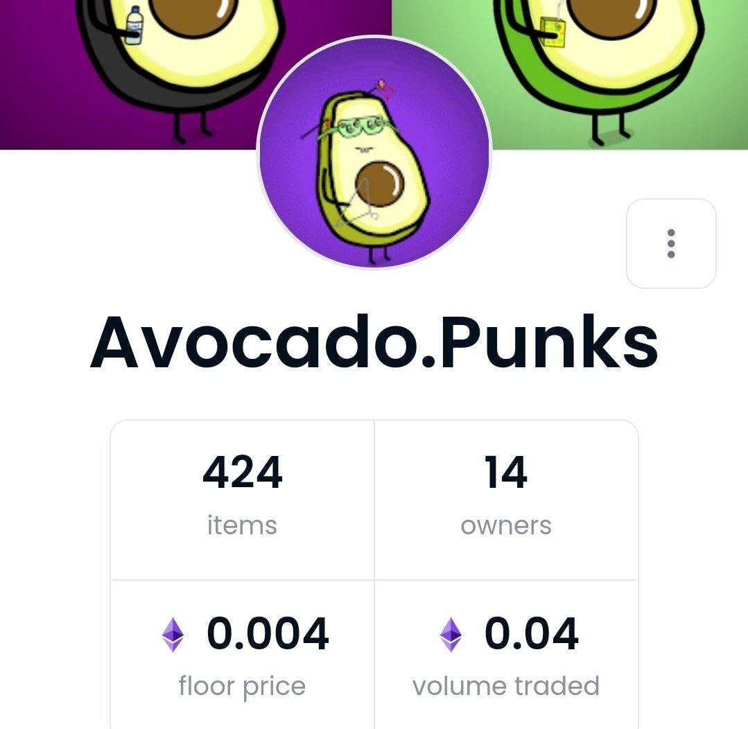 AvocadoPunksNFT's tweet photo. Latest Updates from Avocado.Punks Collection🥑👑

#NFT #NFTs #NFTCommunity #nftart https://t.co/xar5CYuNeS