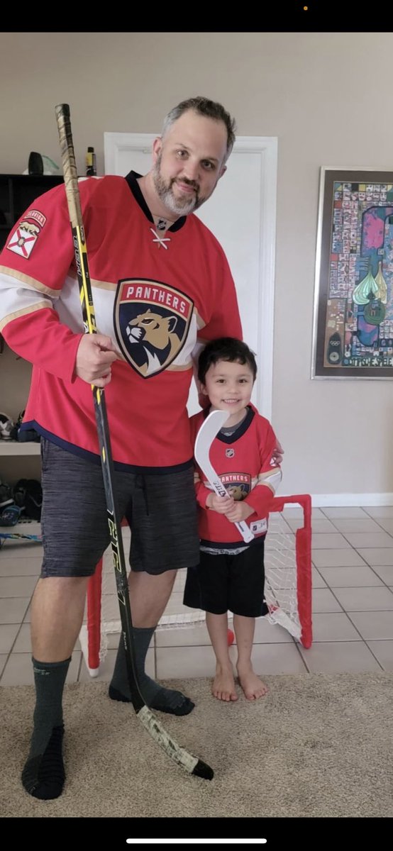 I_SKYNET's tweet photo. Taking this guy to his first game tonight. hopefully @StanleyCPanther is around section 120… we will have snacks… https://t.co/3bsNnQvHQD