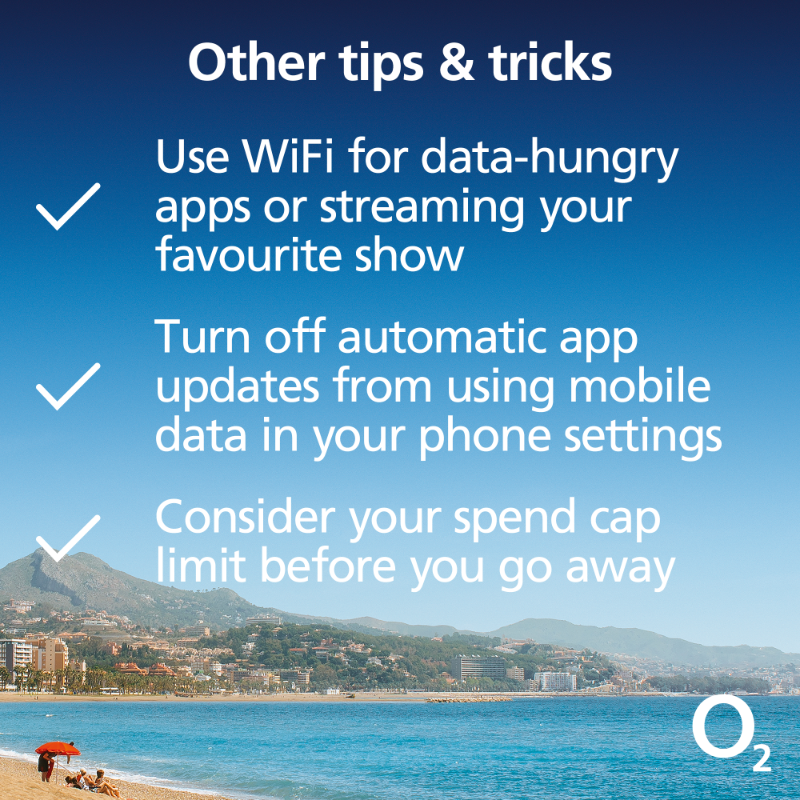 O2's tweet photo. Many of us haven't been on holiday for a while so we've seen a lot of questions about roaming.

We've got you covered - your data, minutes and texts will work in the EU, just like they do at home (up to 25GB).

Check out our tips https://t.co/bdRoFOpmQQ or reach out if you need.