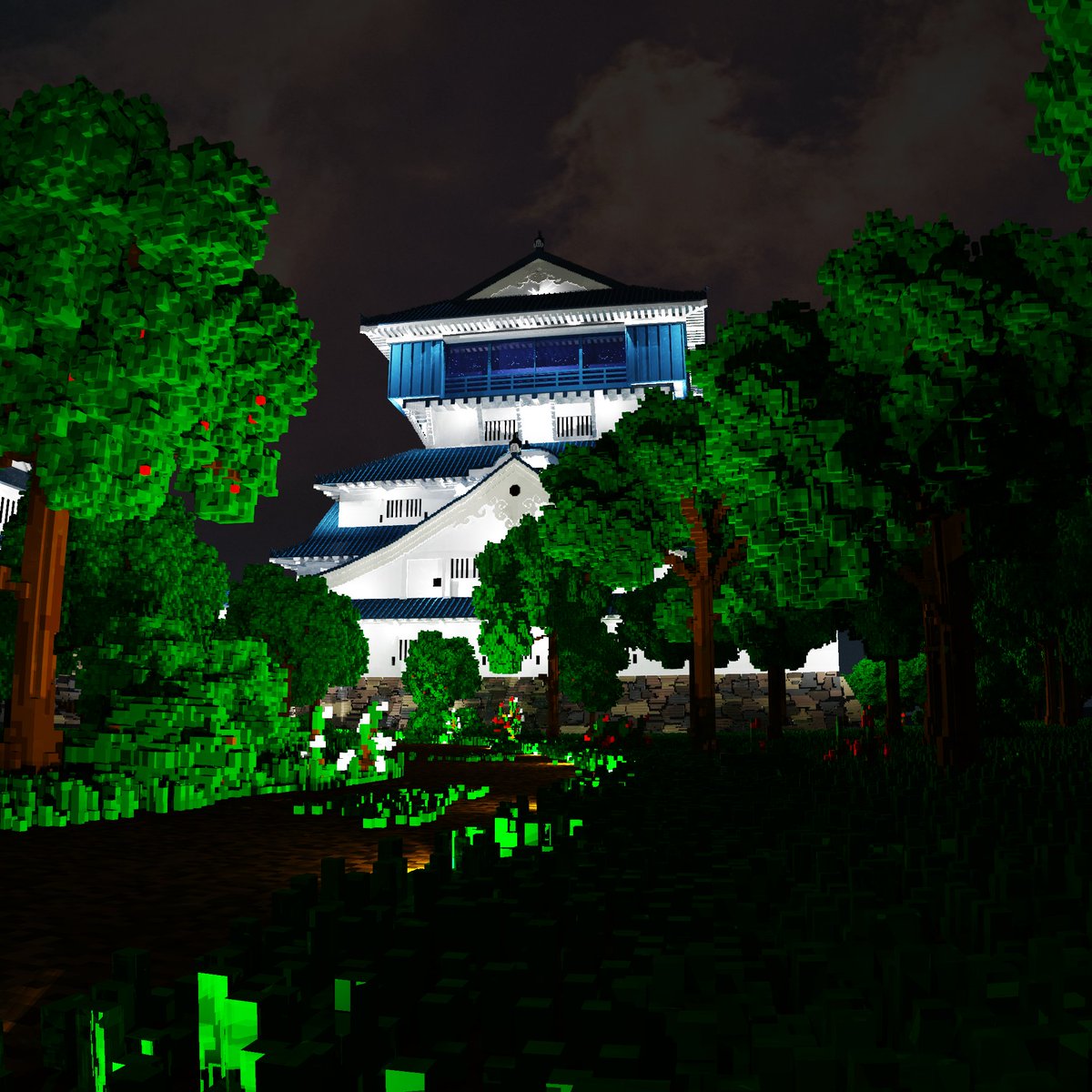 VoxeledCastles's tweet photo. Kokura Castle coming today at 6:00PM UTC, hope you like it! These are some of the pictures the owner will get. Hope you enjoy and share! https://t.co/xuDHRG16v4