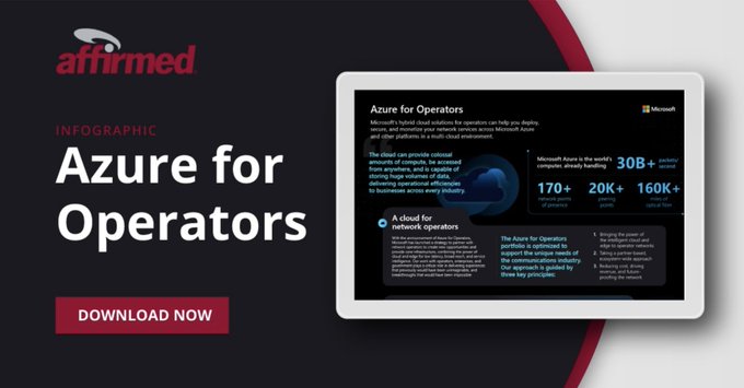 Did you know that <a href="/Azure/">Microsoft Azure</a> is the world’s computer, already handling 30 billion-plus packets per second? Check your cloud requirements in our #AzureForOperators Infographic. bit.ly/2PHMUvf #MobileNetwork <a href="/MSFTTelco/">Microsoft #Telco #5G #Edge #AI #Networks</a>