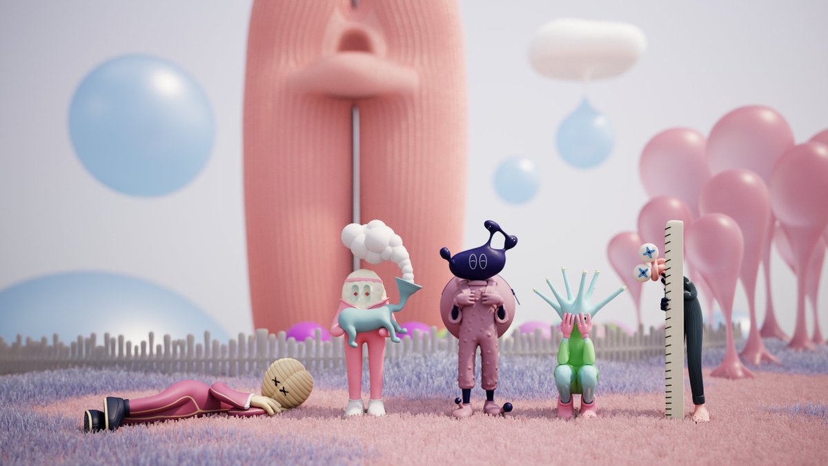 Yoomoota inhabitants in all their beauty! 💙
 
Every creature has a different mood. Let's do a vibe check too!
 
How are y'all today, Yoomootas? Hope you’re enjoying your weekends 🙌  

#NFTs #NFTCommmunity