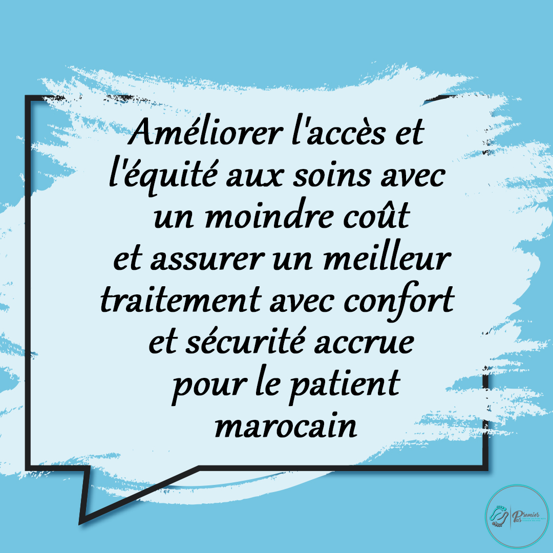ASSOCIATION MAROCAINE PREMIER PAS POUR ENFANT PIED BOT