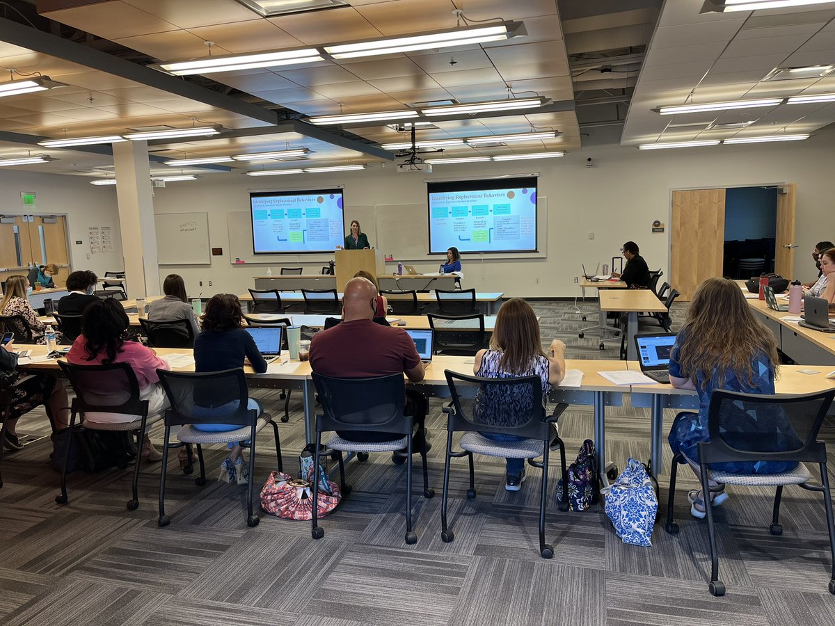 Got to love Cartwright counselors and psychologists learning together! FBA 101 <a href="/CartwrightSD/">Cartwright District</a>