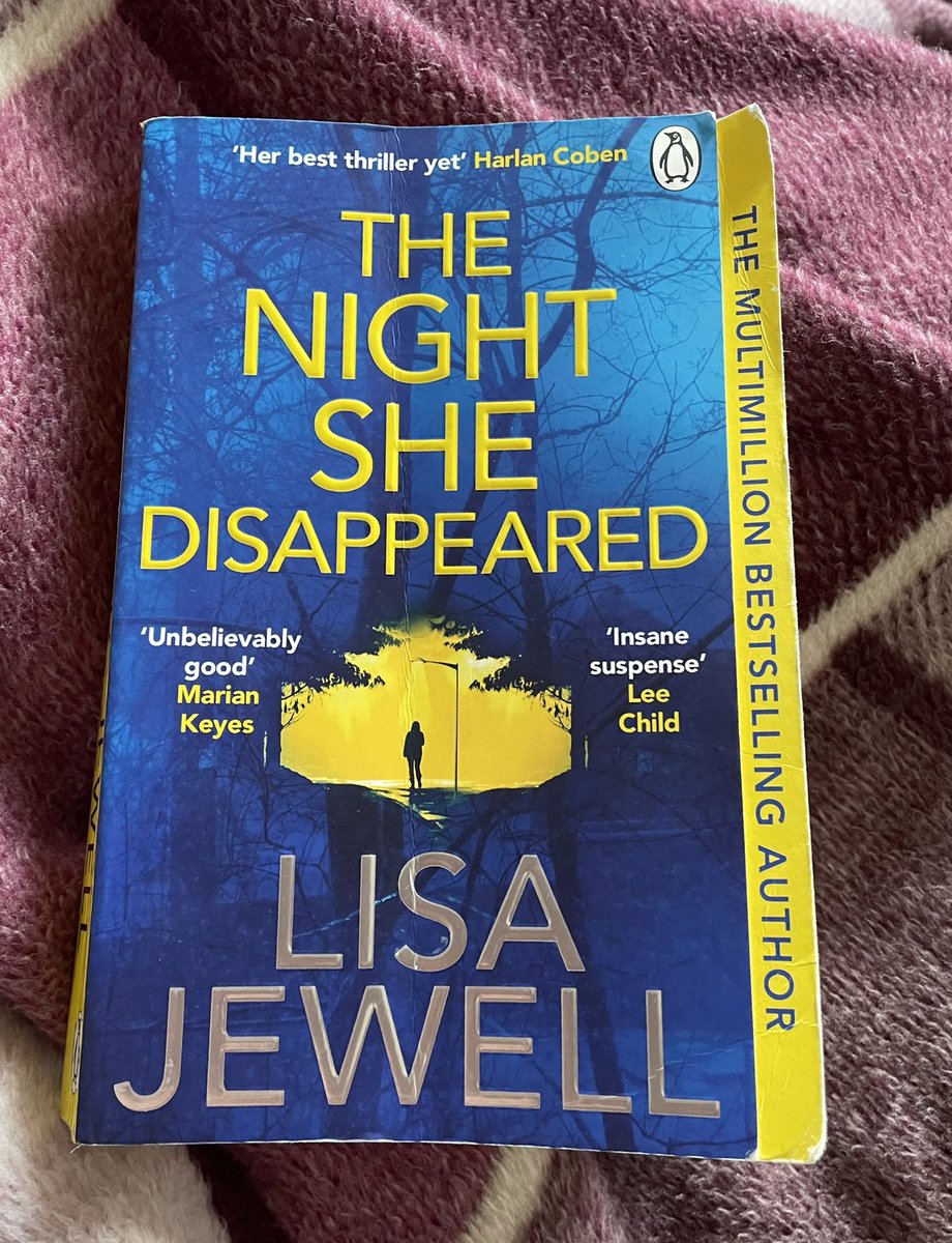 As always @lisajewelluk you did not disappoint! Another cracker of a story. #thenightshedisappeared #missingteens #suspense