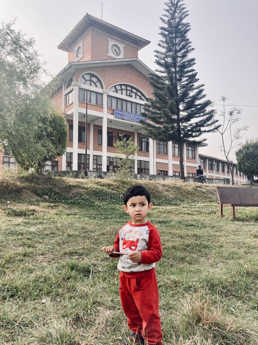 manushiyb's tweet photo. Meanwhile, Yugeen took a tour of TU central campus—where his parents met for the first time way back in 2006 😍 https://t.co/zEUyq0kNSo