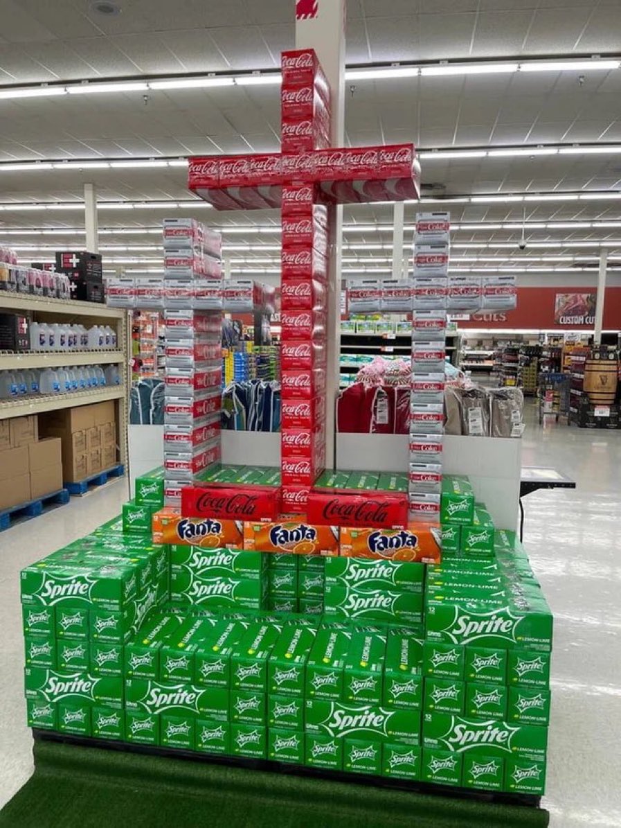 jesus died soda sins of the world could be forgiven
