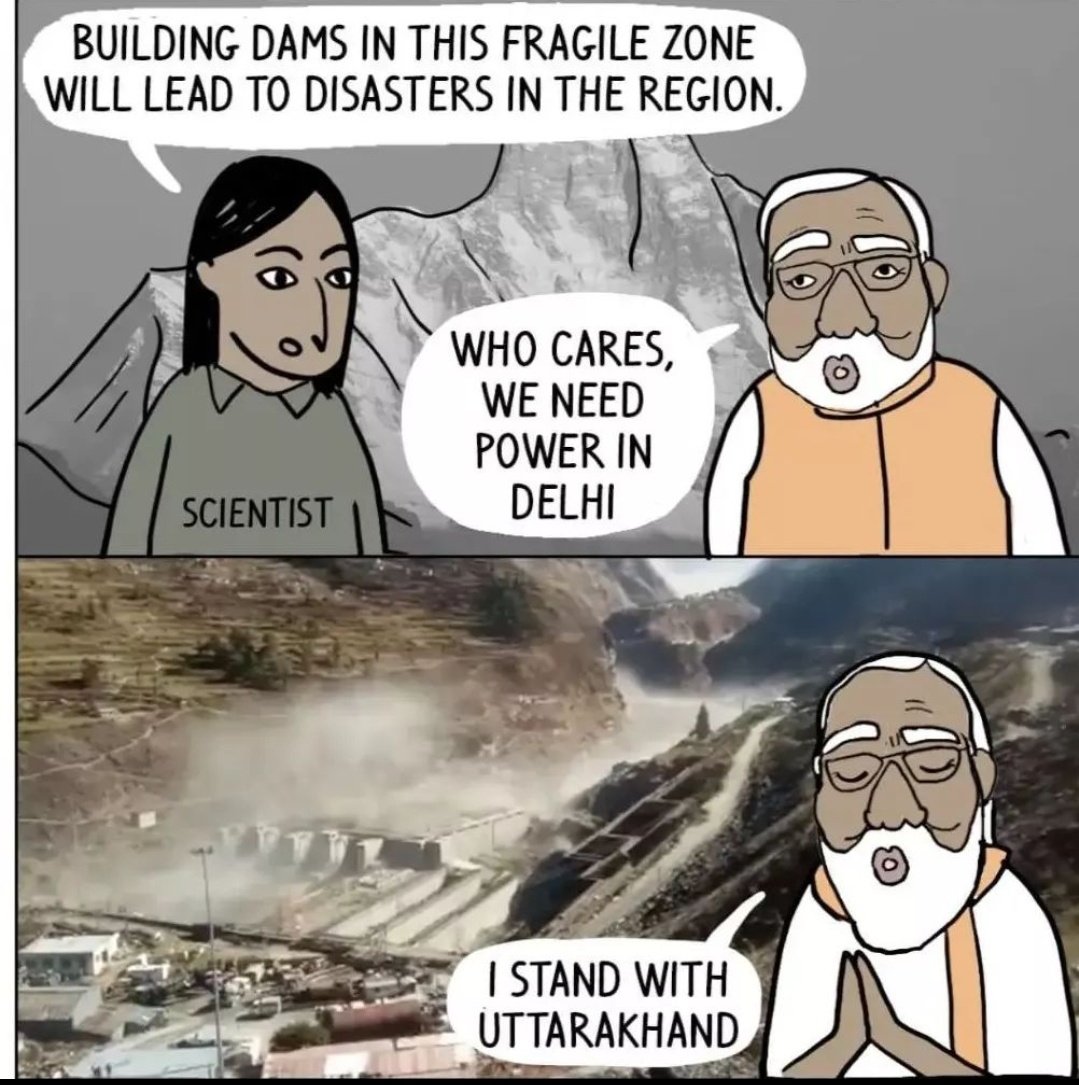 garhwalitweets's tweet photo. #save_uttarakhand 
#NoMeansNo 
#boycott_dams 
#environnement https://t.co/6U9pICyWcn