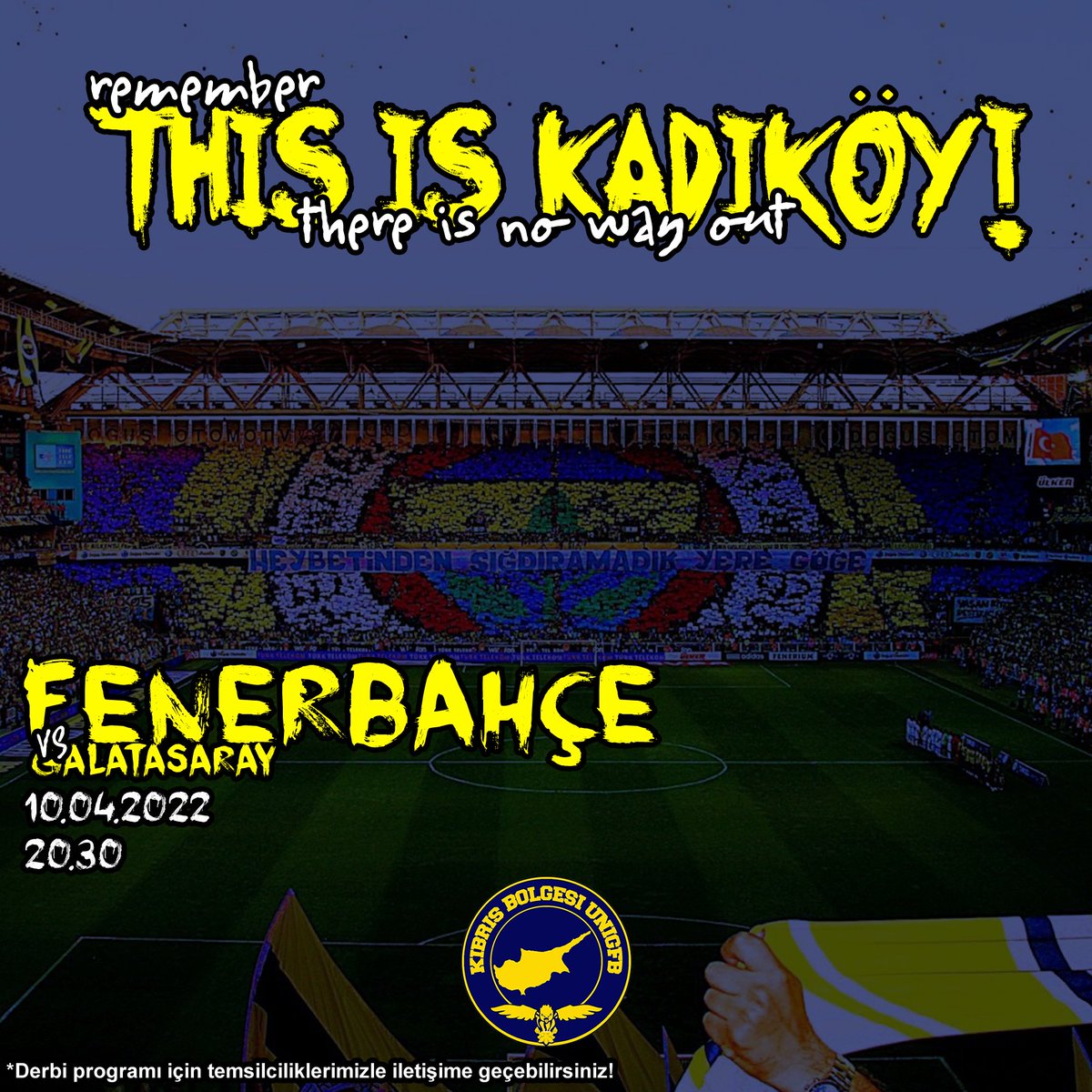 NO WAY OUT! 

#KıbrısUNIGFB #UNIGFB