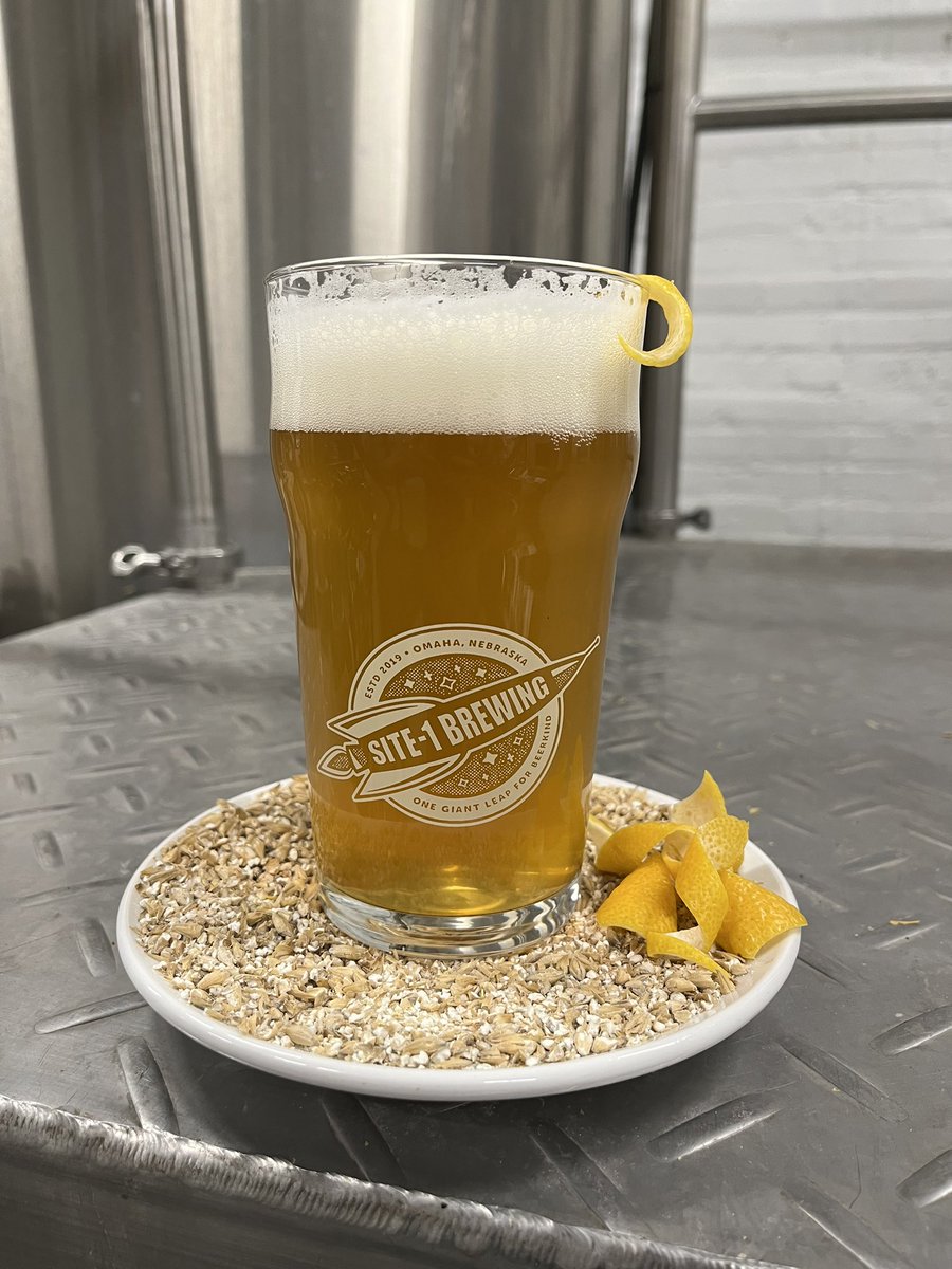 Happy Friday! We have a new beer hitting the taps today. 8&amp;13 is an American wheat beer with a built in lemon pop courtesy of Lemondrop hops and a touch of lemon purée! At 5.6% this is a very refreshing spring beer. See you soon! #TGIF
