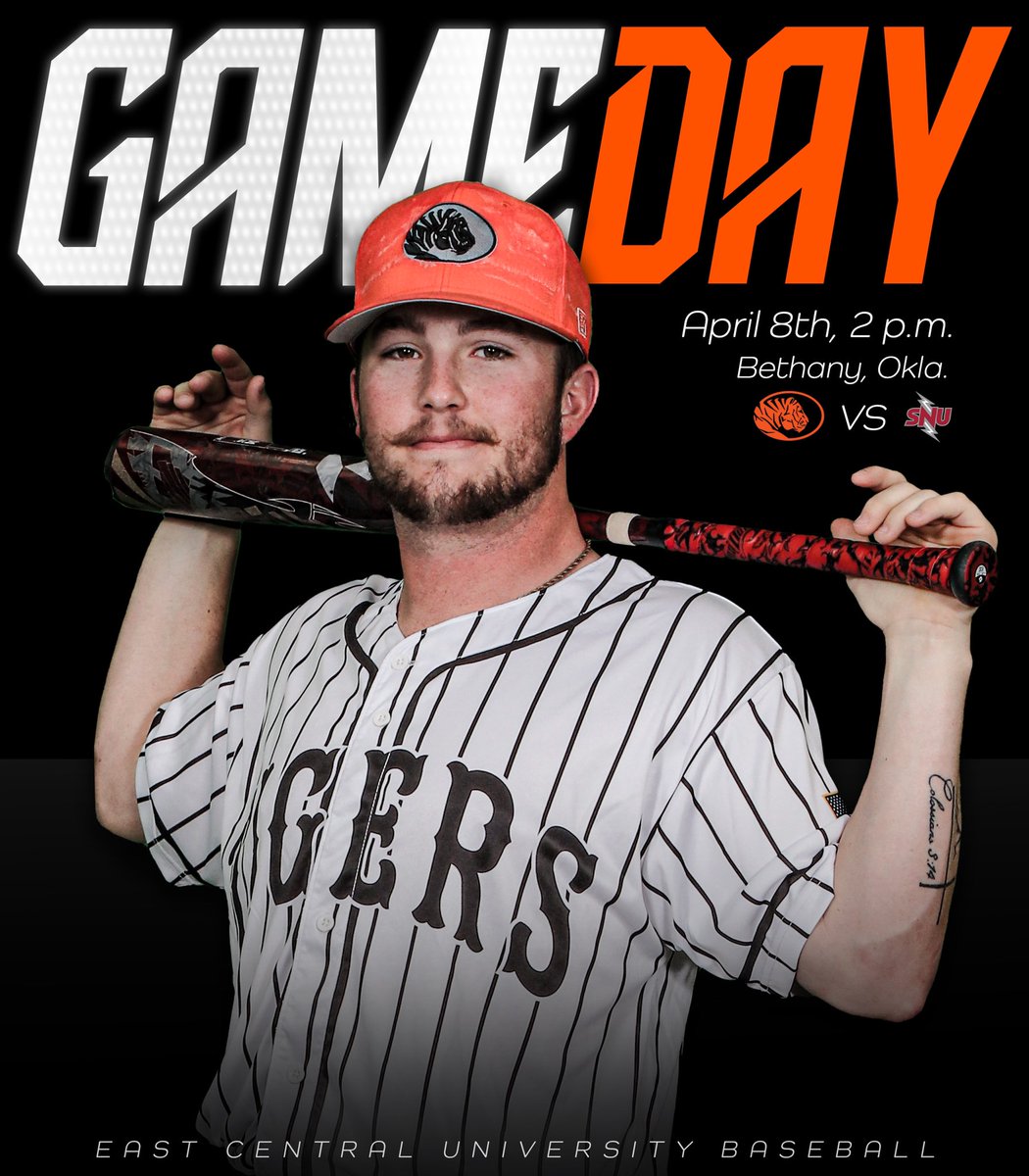 ECUTigersBSB's tweet photo. ⚾️ ITS GAME DAY ⚾️

🆚 Southern Nazarene University 
⏰ 2 P.M
📍 Bethany, OK
🎥 https://t.co/bxz0eePLkG
📊 https://t.co/E0XvNomtyf https://t.co/NsmdtUR3Qw