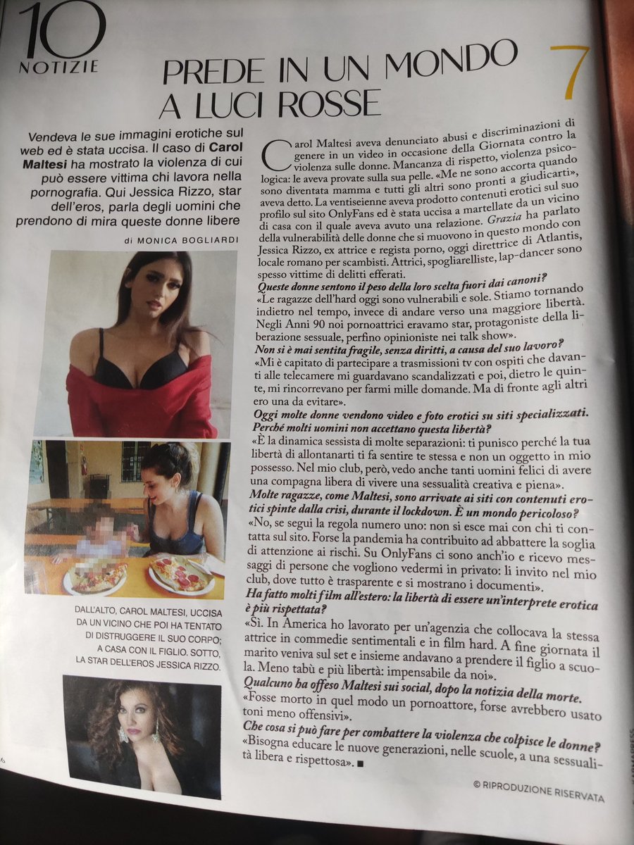 La mia intervista sul settimanale Grazia n.17 uscito ieri 💋💋💋
My Interview yesterday in newspaper Grazia 💋💋💋💋

#settimanale #giornale #intervista  #articolo  #grazia_magazin #grazia #edicola #newspaper #journal
#article #opinionista  #interwiew 

allmylinks.com/jessica-rizzo
