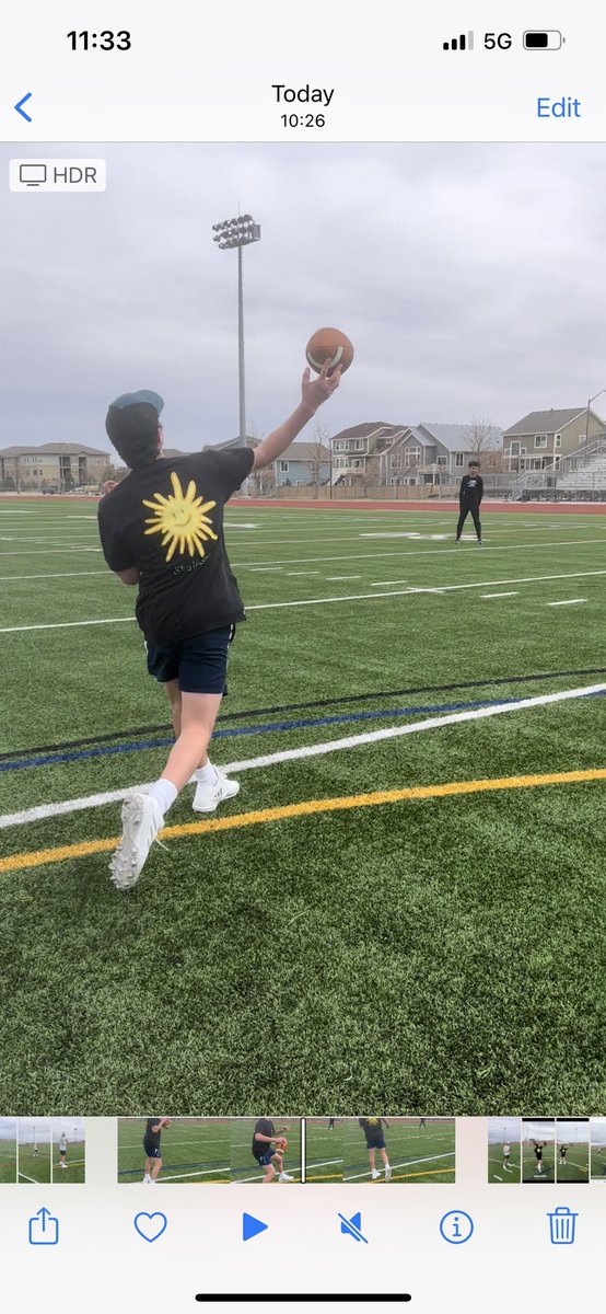 Young fossil ridge QB getting after it last weekend. Can’t wait for the session this weekend. 

Younger HS/Middle School Saturday @9:30
Older HS Sunday @9:30