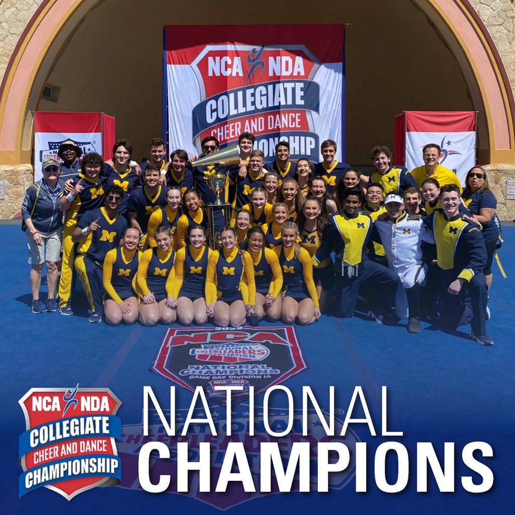 NCAupdates's tweet photo. Congratulations to our National Champions, University of Michigan! 📣 #theworkisworthit https://t.co/vXCBST1Hjp