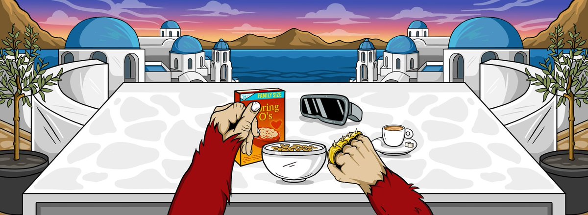 Tamponade199's tweet photo. @LostGains @BoredBreakfast Santorini gang! https://t.co/X3vVLdW7w0