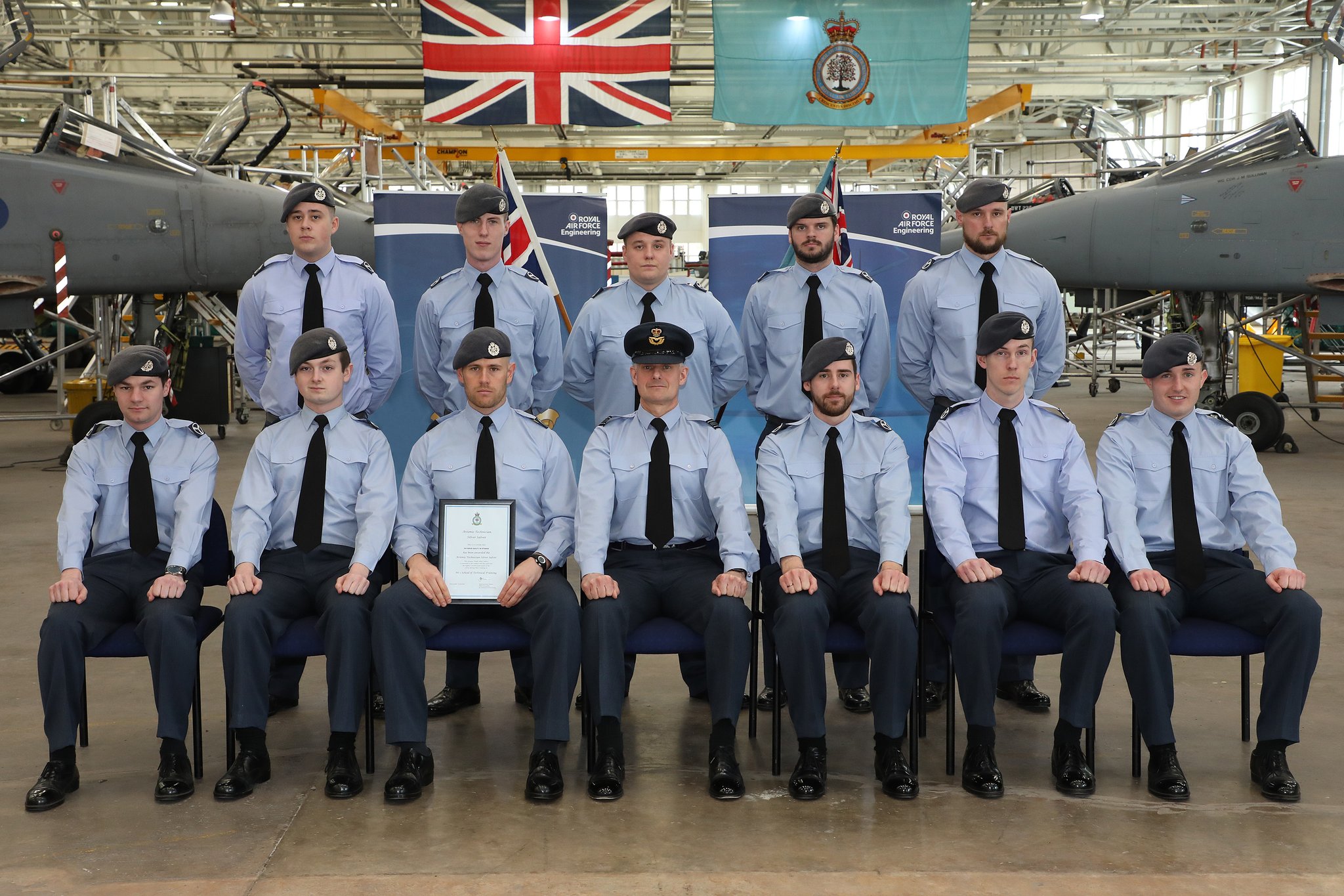 RAF Cosford on Twitter "Congratulations to the aircraft technician