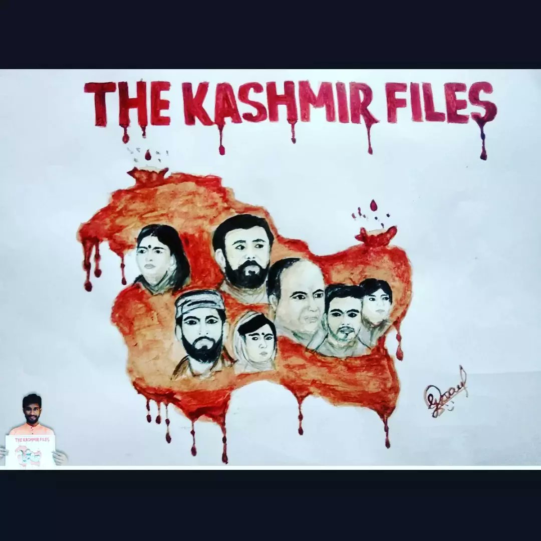 imGan15's tweet photo. I gave to artist my blood this
#VivekRanjanAgnihotri #AnupamKher #narendramodi #TheKashmirFiles https://t.co/tfKIq9MG05