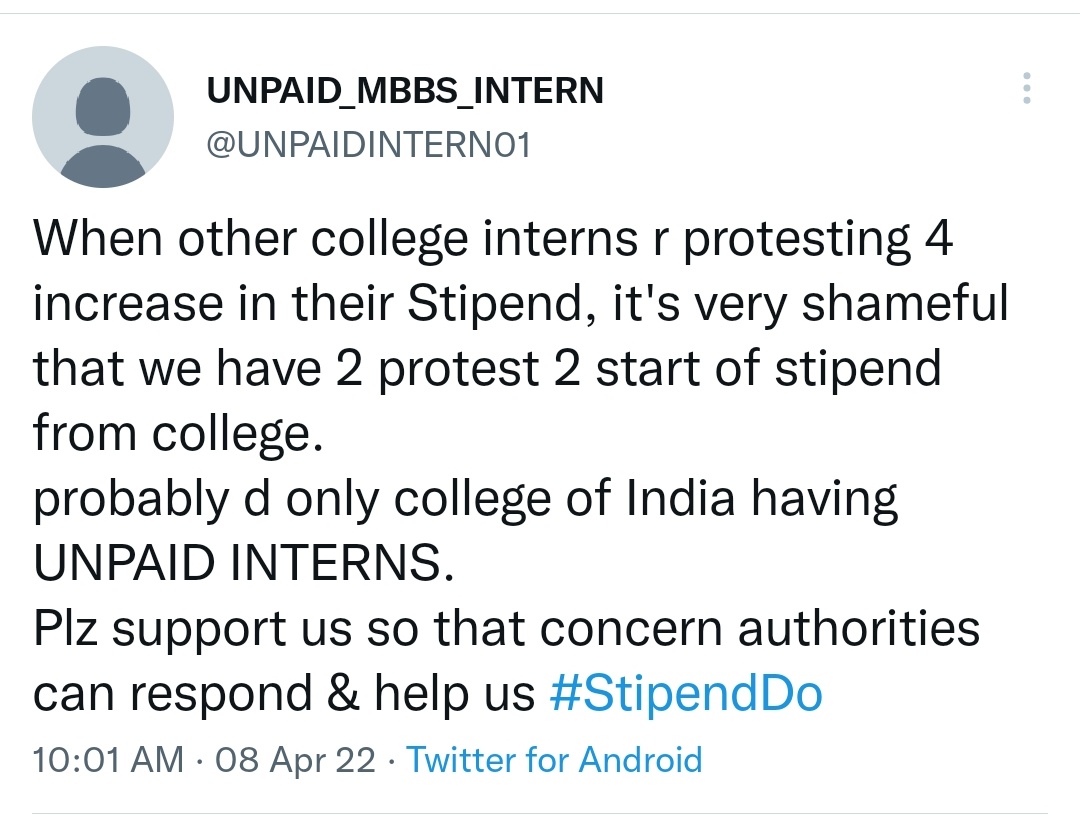 Ramotativak's tweet photo. #StipendDo #unpaidinterns
#ACMS https://t.co/dfq1M1GE1Y