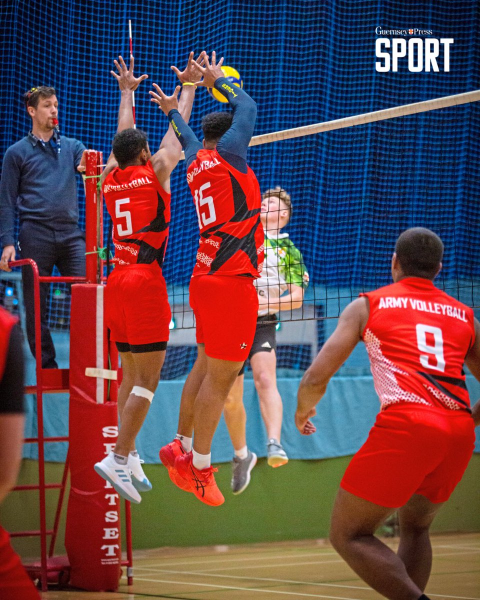 🏐 Back at <a href="/BeauSejourGSY/">Beau Sejour Leisure Centre</a> 🙌

<a href="/VballGuernsey/">Guernsey Volleyball</a> hosted a strong <a href="/BritishArmyMen1/">British Army Men's Volleyball</a> squad in a three-game series this week, with the visitors claiming a clean sweep of wins.

Great experience ahead of the inter-insulars at the end of the month 💪