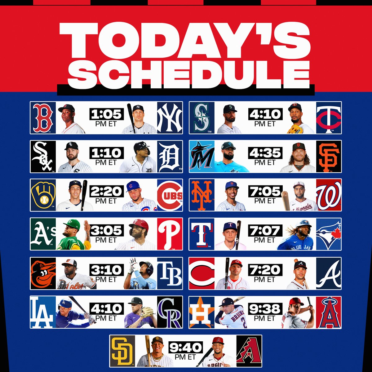 MLB's tweet photo. This is a beautiful sight. 😍 https://t.co/WY50mlaJHv