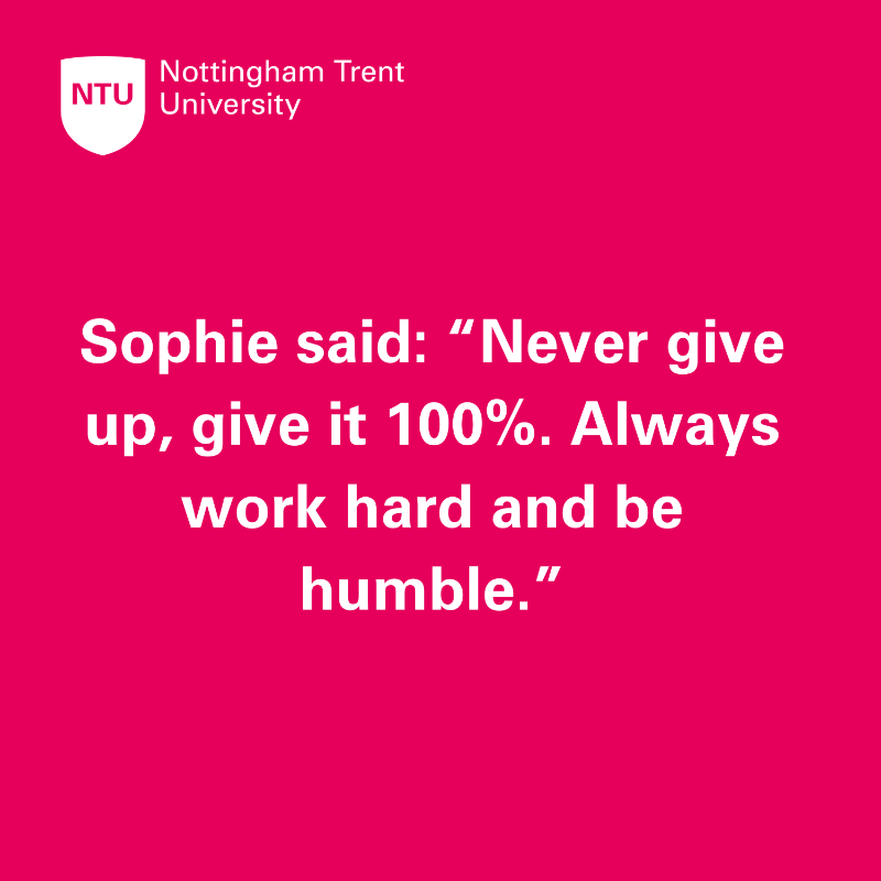 Sophie Hahn MBE receives Nottingham Trent University honorary degree