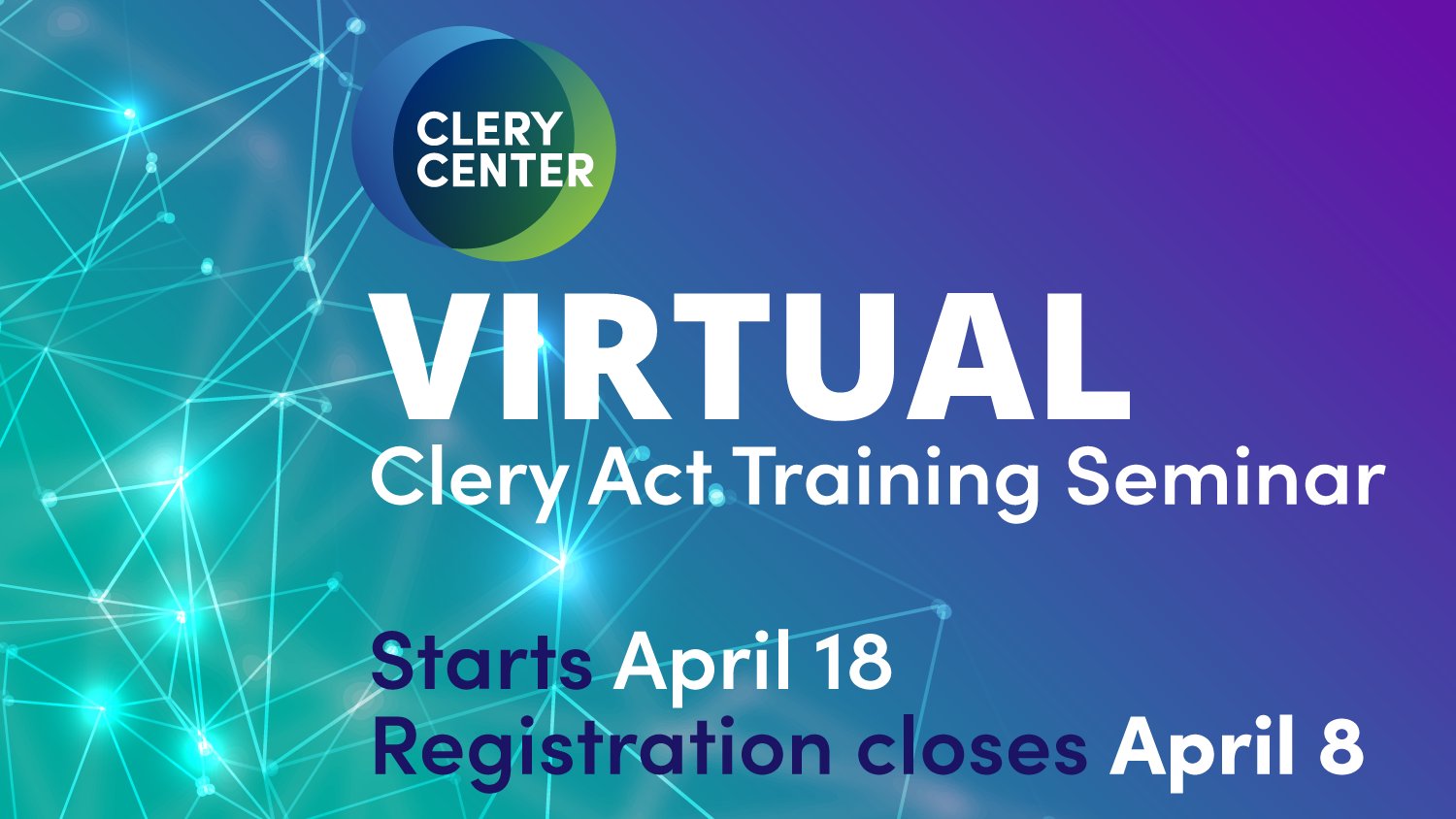 Clery Center on Twitter "Registration closes TODAY for our April