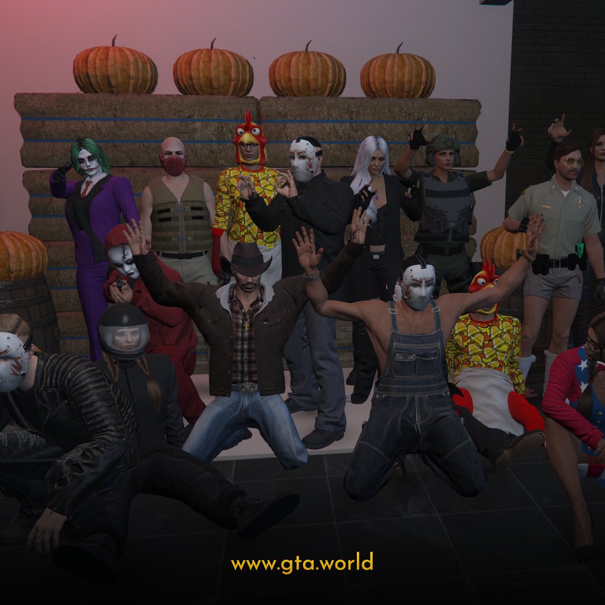 A little throwback to Halloween! 206 days till Halloween!

Credits ChickenOffSky

Join the experience today! gta.world⁠
#gtaworld #gtav #roleplay #gta5 #gtarp