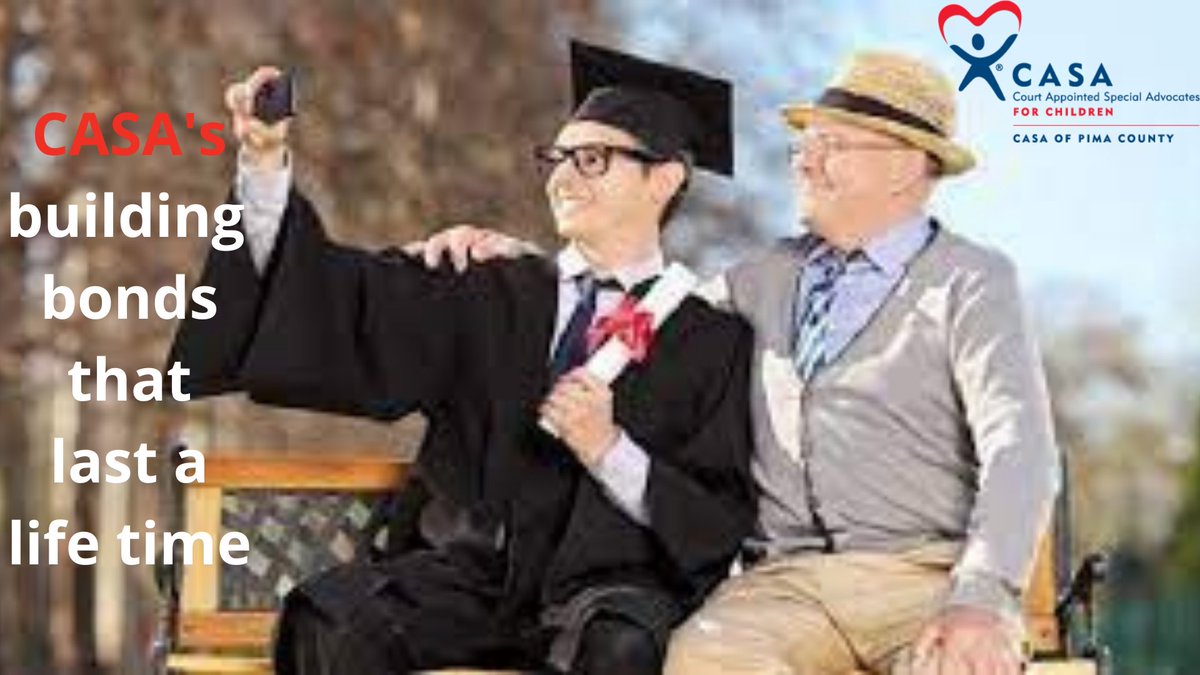 It's almost time for graduation!!! There is nothing like having the people there that mean the most for your big day. 
sc.pima.gov/pima-county-ju… #CASAofPimaCounty #CASAaz #Volunteer #Bethevoiceforachild #Makeadifference #Advocate #Changeachildsstory #Theresnoplacelikehope
