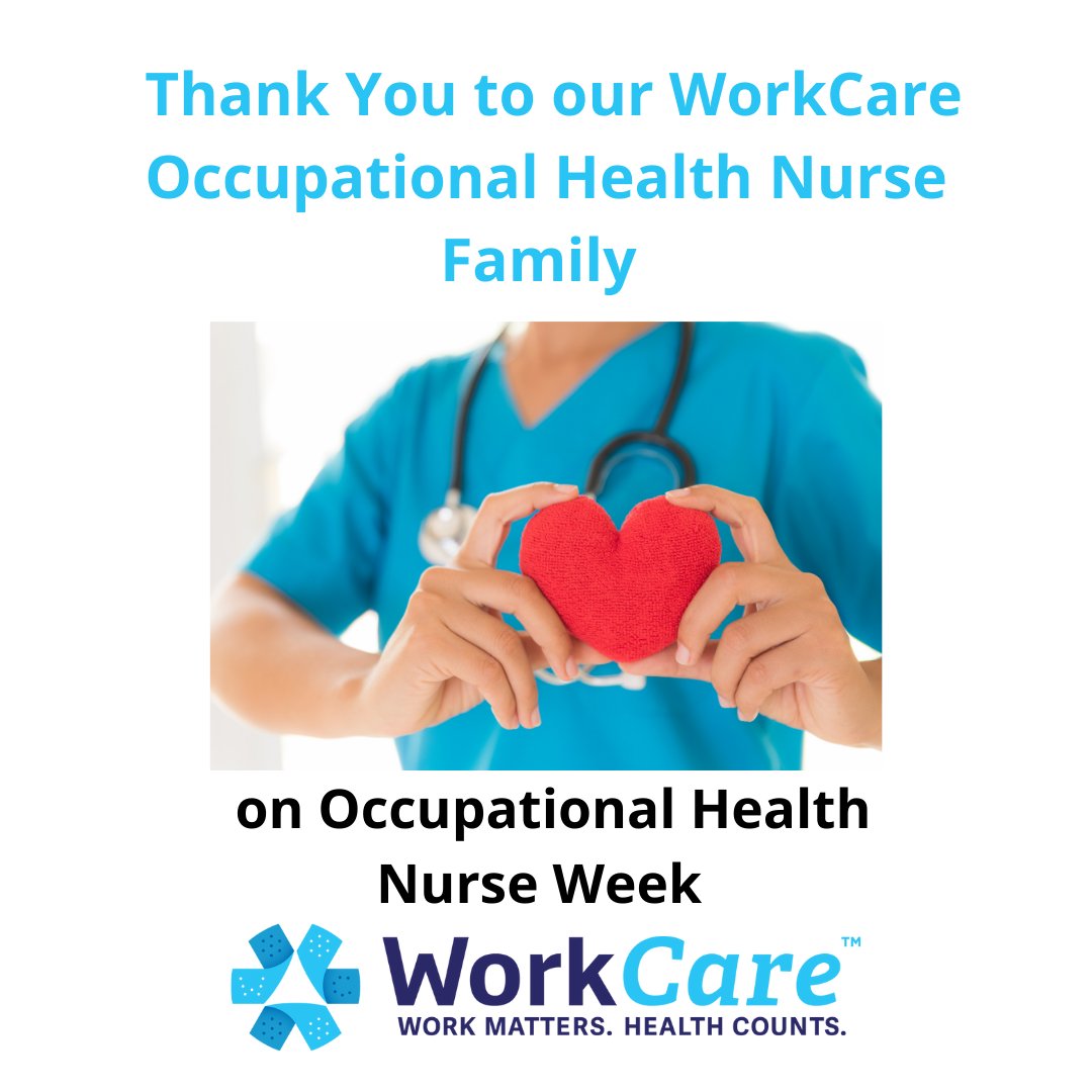 WorkCare_Inc's tweet photo. OHN's keep workers healthy and business running!
THANK YOU TEAM for all you do!
#OHNWeek #ehs #safety #hr
https://t.co/jvtD3Ftt5c https://t.co/gMBo9oNk0o