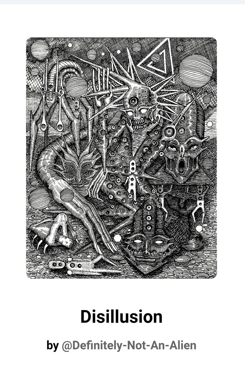 DNA_NOT_ALIEN's tweet photo. AUCTION ALERT! 🚨🚨🚨🚨🚨🚨
Less than 8 hours before the end of the auction for Disillusion! 🌐
Max Rts please my friends!! 🙌 https://t.co/WLyzwjcp9b