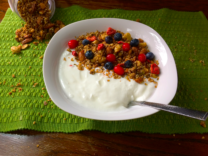 CertainlyKeto's tweet image. Keto granola is a great way to get in your fats and protein. With the addition of hemp seeds, it gives you a healthy breakfast or snack. #keto #lowcab #newyearnewyou #ketorecipes
Find the recipe in our tap.bio or at certainlyketo.com/keto-hemp-seed…