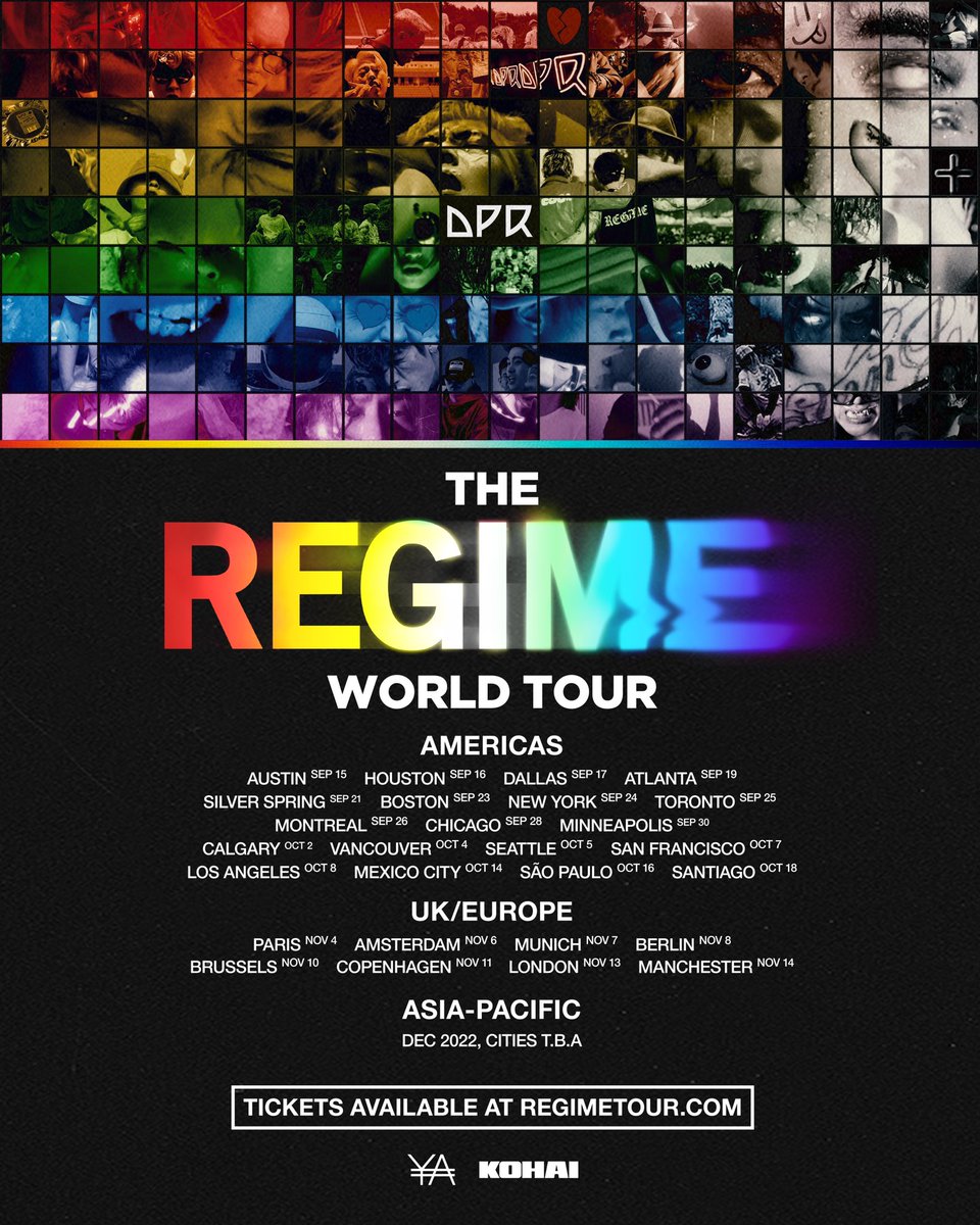 _iknowrem's tweet photo. I fucking fought for this… for months yall… YALL BETTER SHOW OUT! 

https://t.co/rzEyXhYkeu 

🌎Americas: Tickets on sale April 15th, 10am local time
🌍UK/Europe: Tickets on sale April 22nd, 10am BST / 11am CEST 
🌏Asia-Pacific: T.B.A ! 

#REGIMETOUR https://t.co/ZgjlIr6sWR