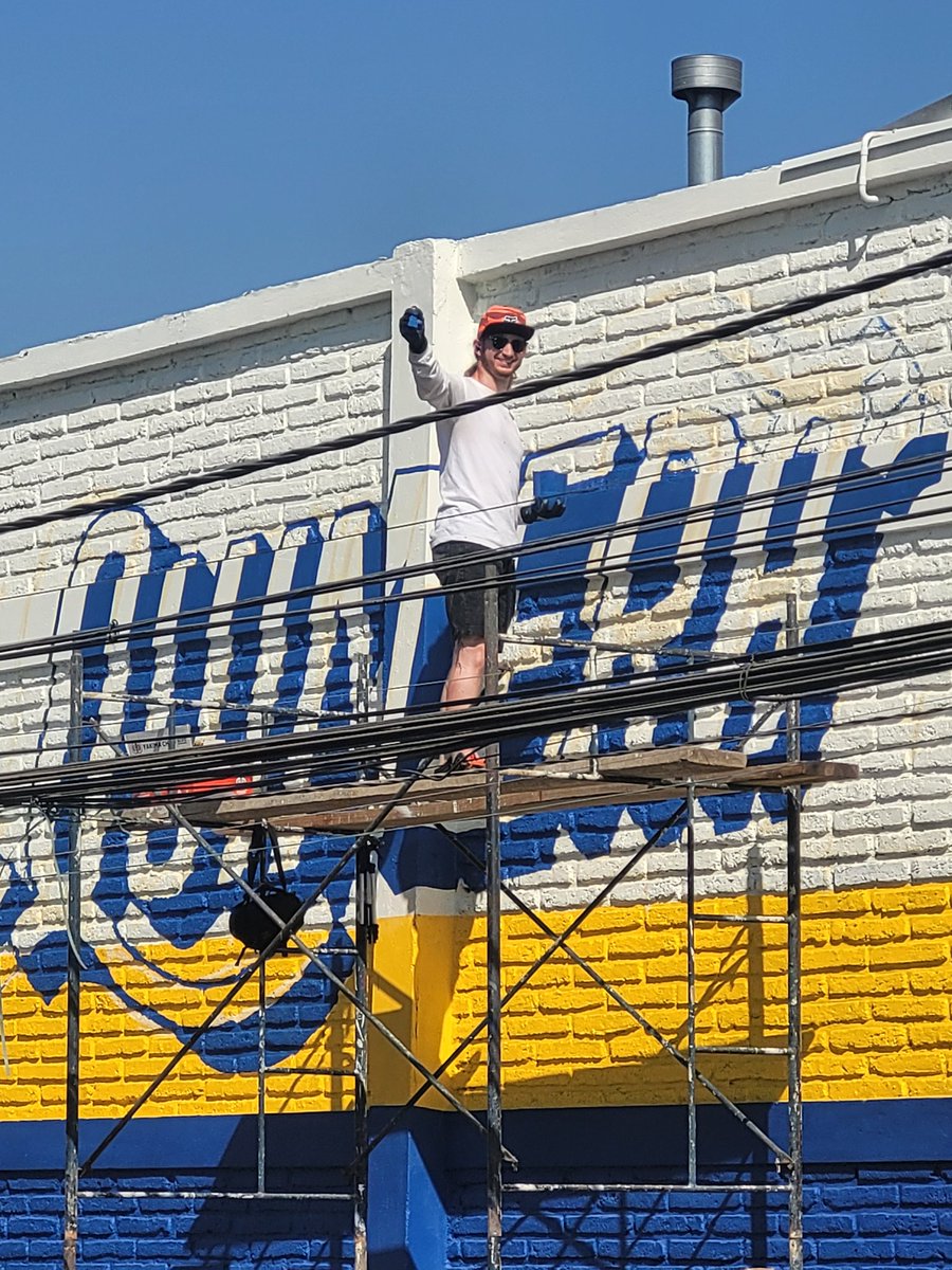willustrator's tweet photo. Mural 🖌️ WIP https://t.co/qJSWoq4pTW