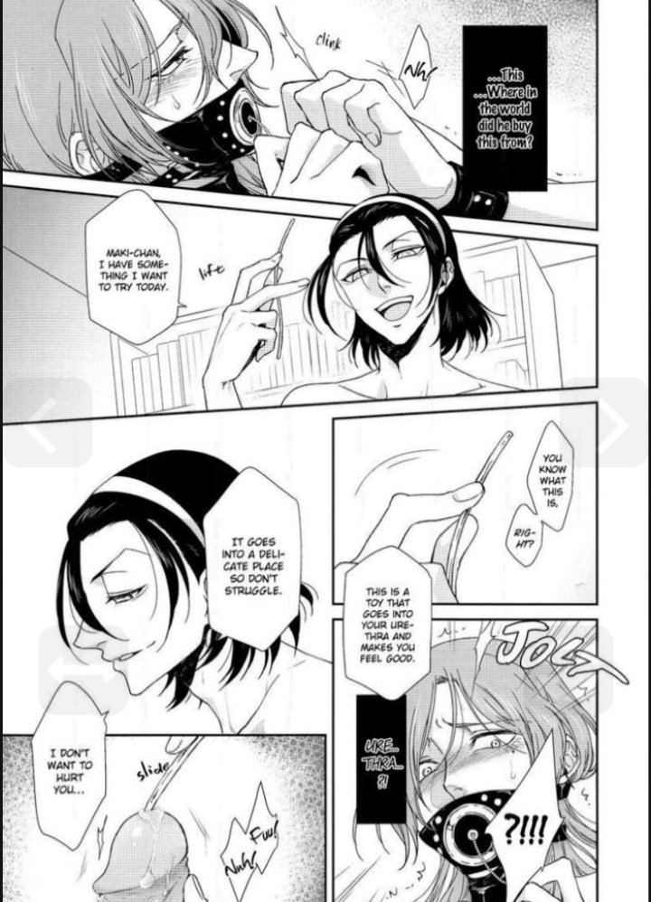 Yun_yunno's tweet photo. My roommate's sadist fetishes
If i have roommate like that maybe, my asshole already red and rip
#yaoiuncensored #ripasshole #doujinshi #sadist #fetishes https://t.co/1EI870GCPg