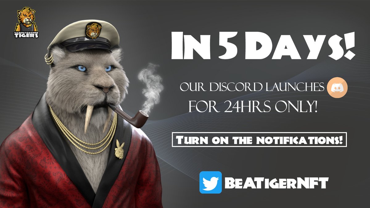 👀

🔔Turn on the notifications🔔

For a chance to be OG:
1⃣Like and RT
2⃣Follow us
3⃣Tag 3 people

#BEATIGER 🐯

#ApeFollowTiger #NFTCommunity #nftcollector #NFTdrop #nftart #NFTProject #NFTCollection #NFTs #NFT