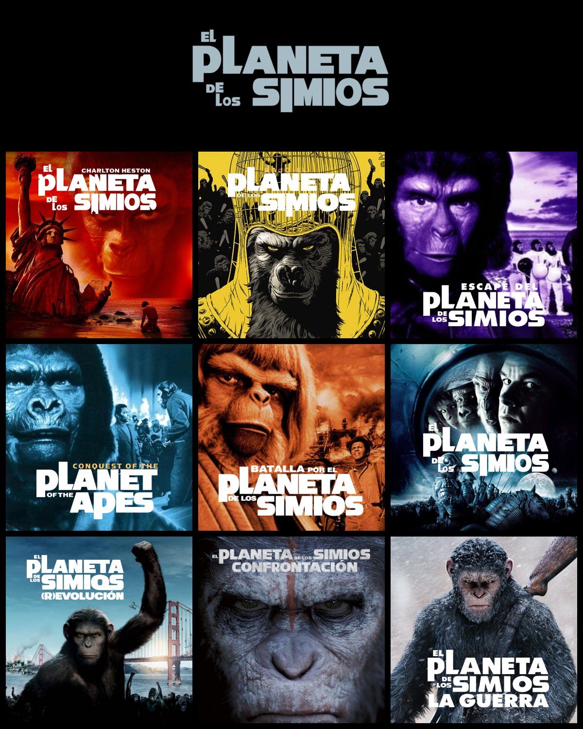 Star+ Latinoamérica on Twitter: "Con la llegada de la última película que  faltaba, ya está disponible la saga completa de 'El Planeta de los Simios'  en #StarPlusLA. https://t.co/IaRxEKLalY" / Twitter