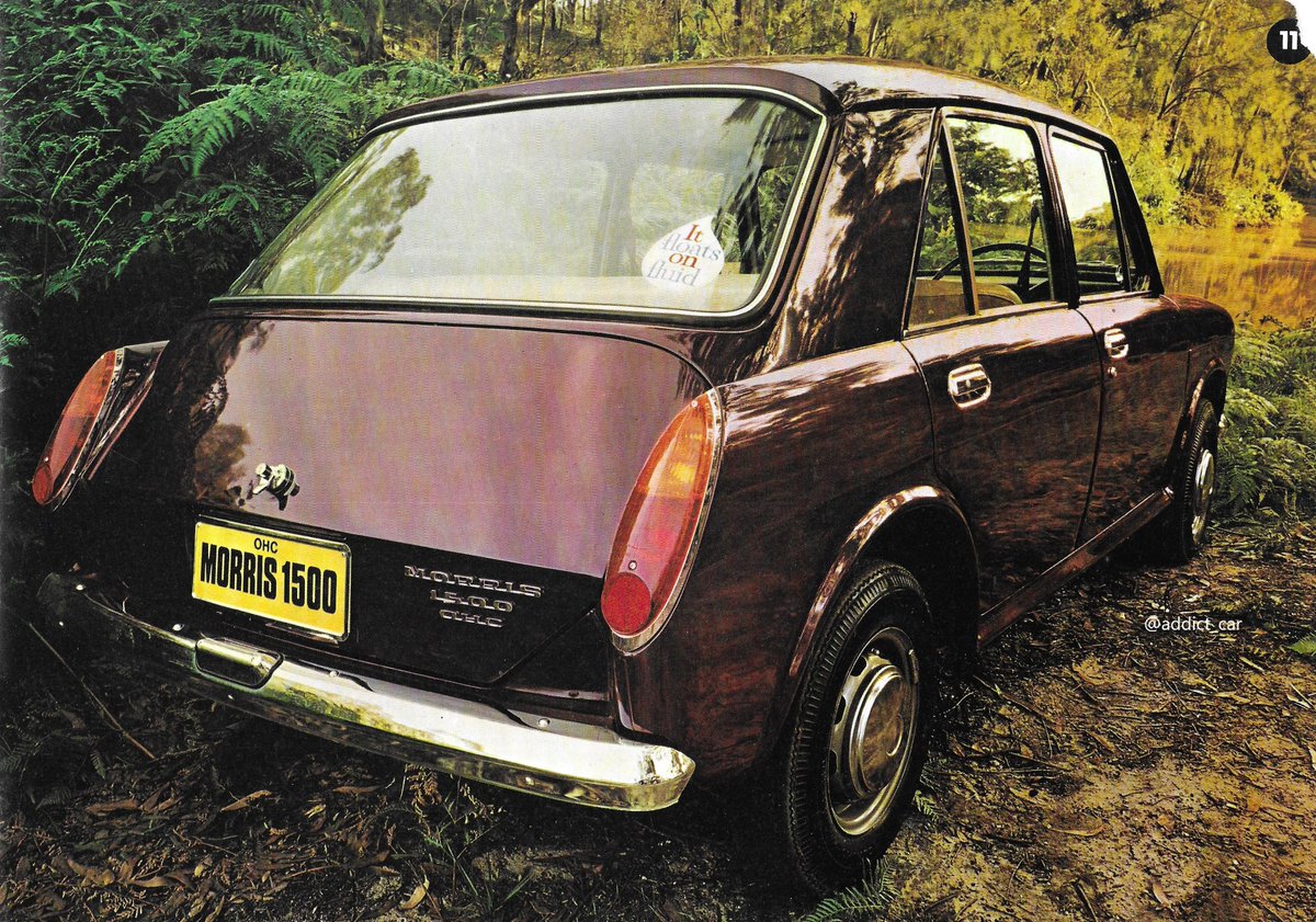 The Morris 1100 had been a fair success in its locally-built