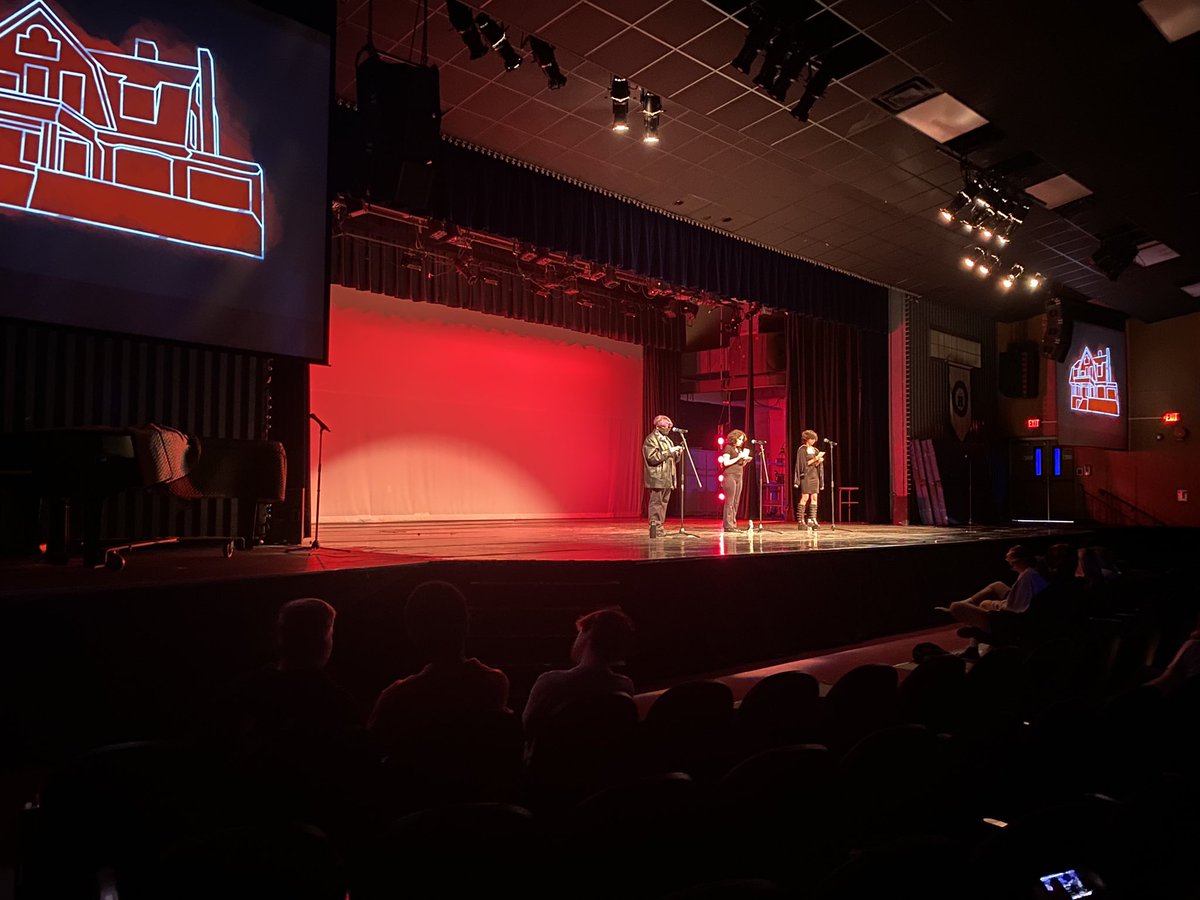 Humanities seniors raising awareness on stalking <a href="/scholarscenter/">HHS Humanities</a> #researchpresentations