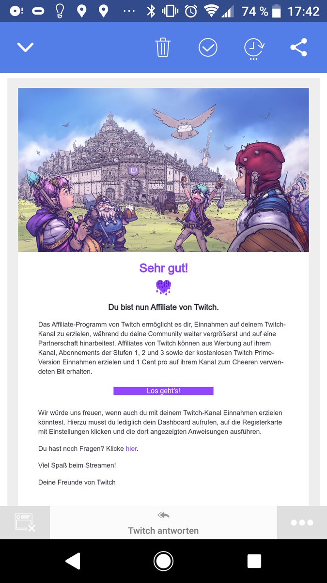 Sie ist daaaaa!
#smallstreamer #TwitchDE