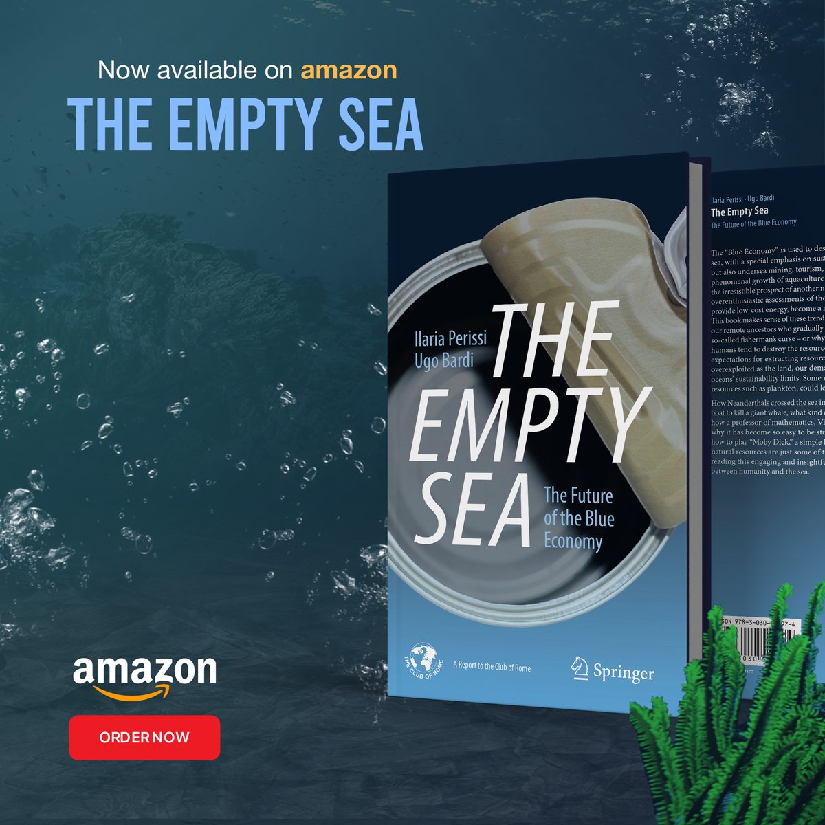 UgoBardi's tweet photo. The sea is dying, and there needs to be solutions to preserve it. Read the met sea and find out how.

Order Now:
https://t.co/0EtZpIa9Wl 

#ugobardi #theemptysea #artisticbook #oceanlife #amazon #blueeconomy #book https://t.co/d1zXH5rOcg