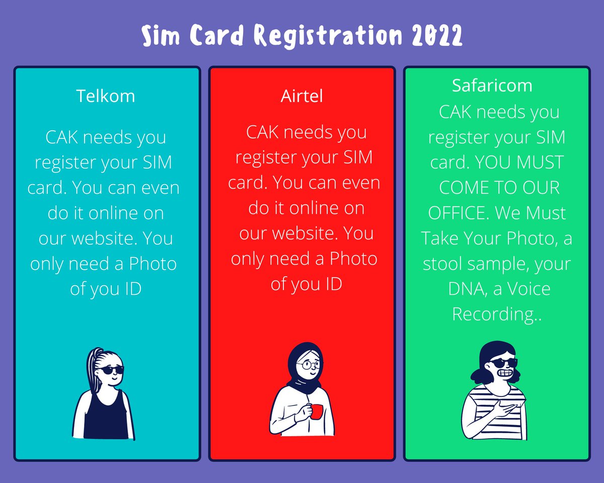 penny_gachoki's tweet photo. Sim Card Registration 2022. 
@CA_Kenya https://t.co/Vo8m1gU9T3