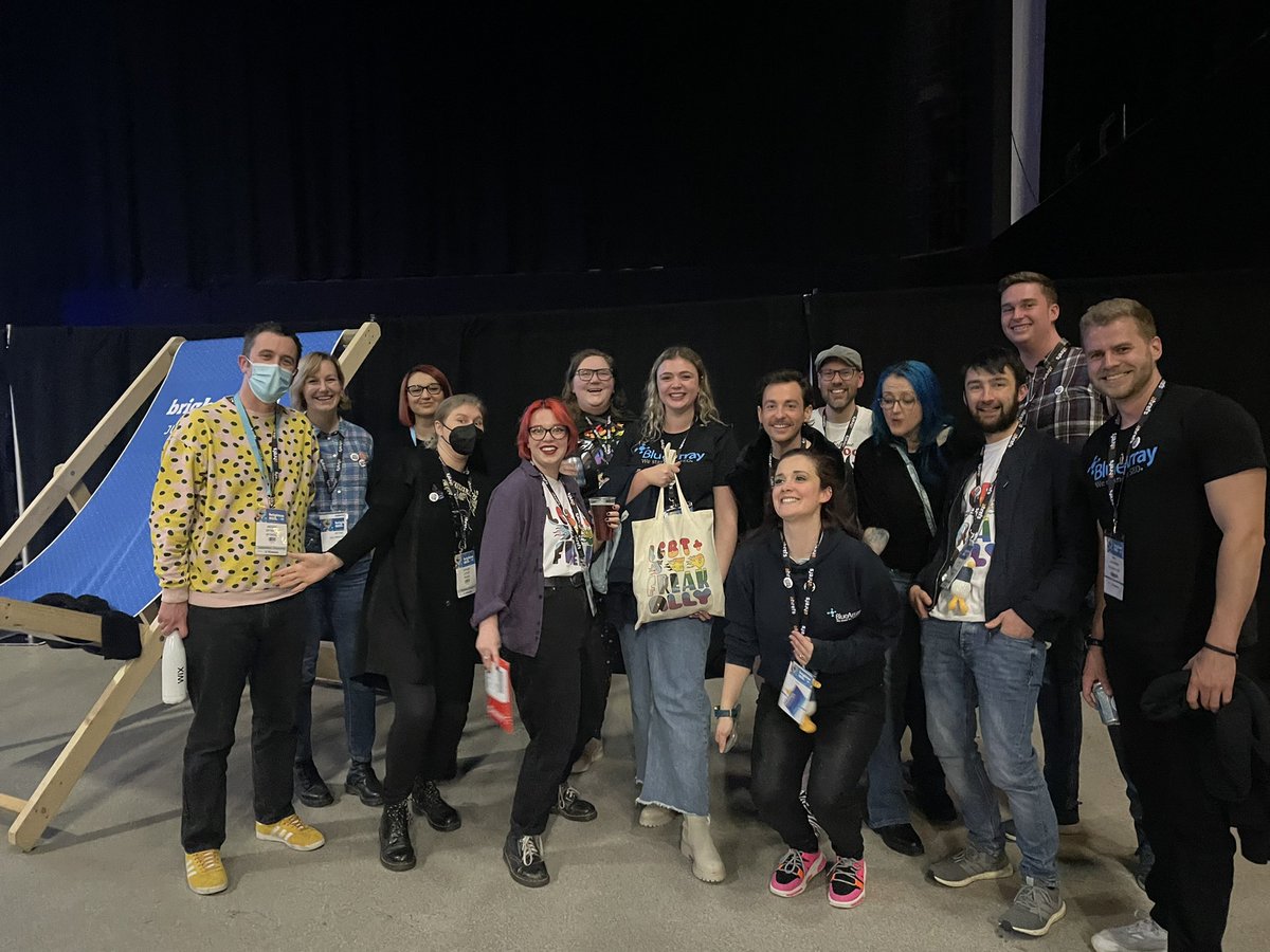 This absolutely isn’t all of the LGBT SEO FREAKS or allies but god you’re all amazing #BrightonSEO