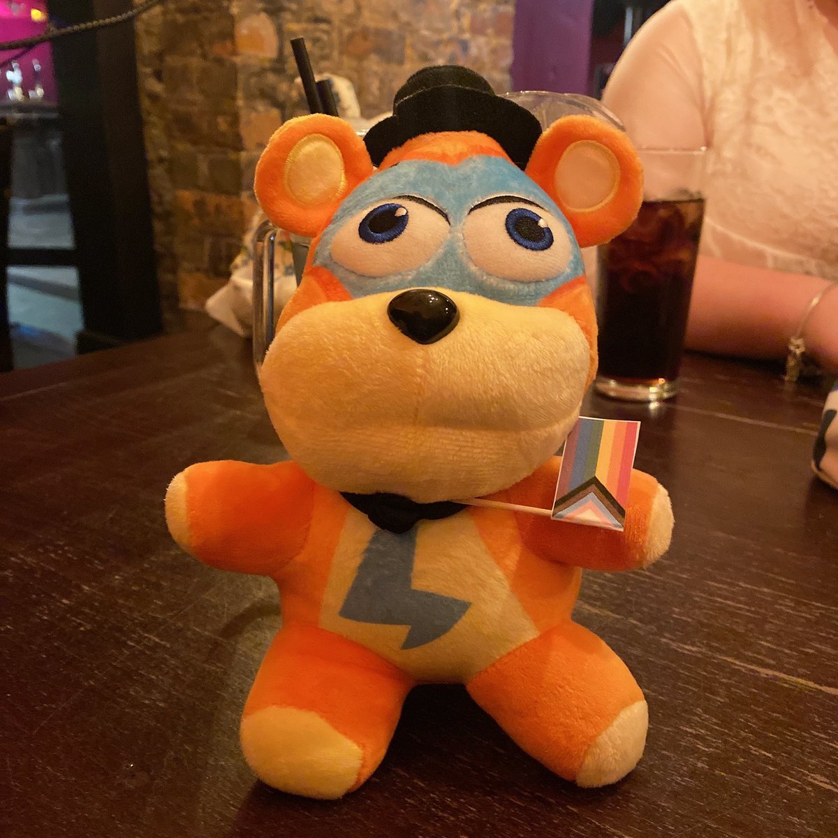 Freddy Faz bear says gay rights