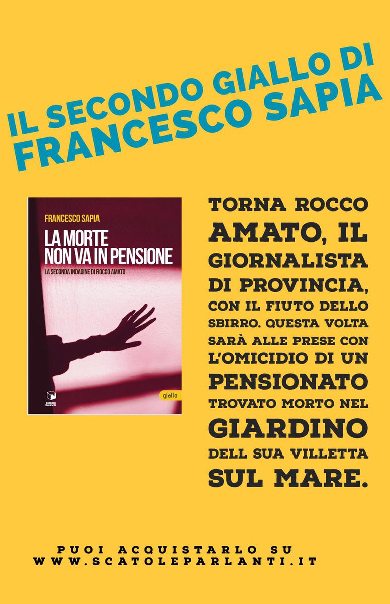 Potete acquistarlo in preordine su:
scatoleparlanti.it/preordini/preo…
